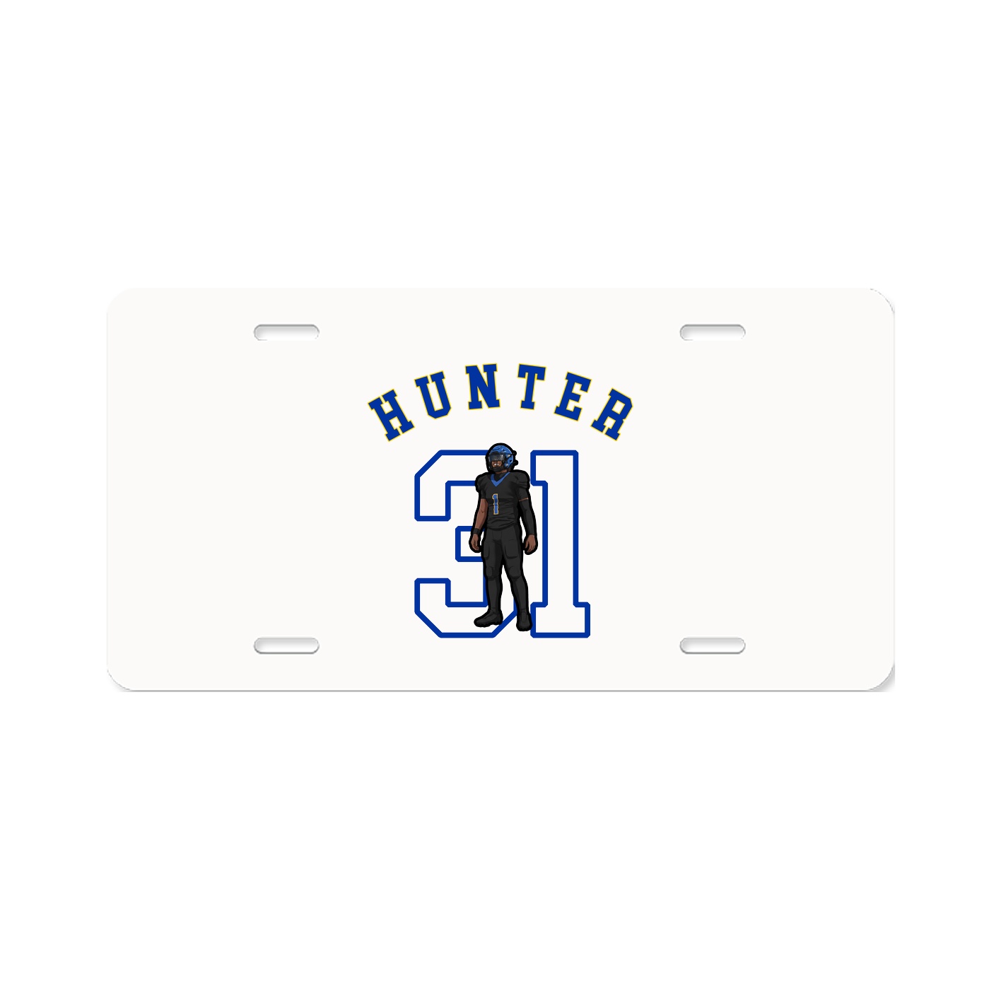 License Plate — Shirsey Arch in Classic