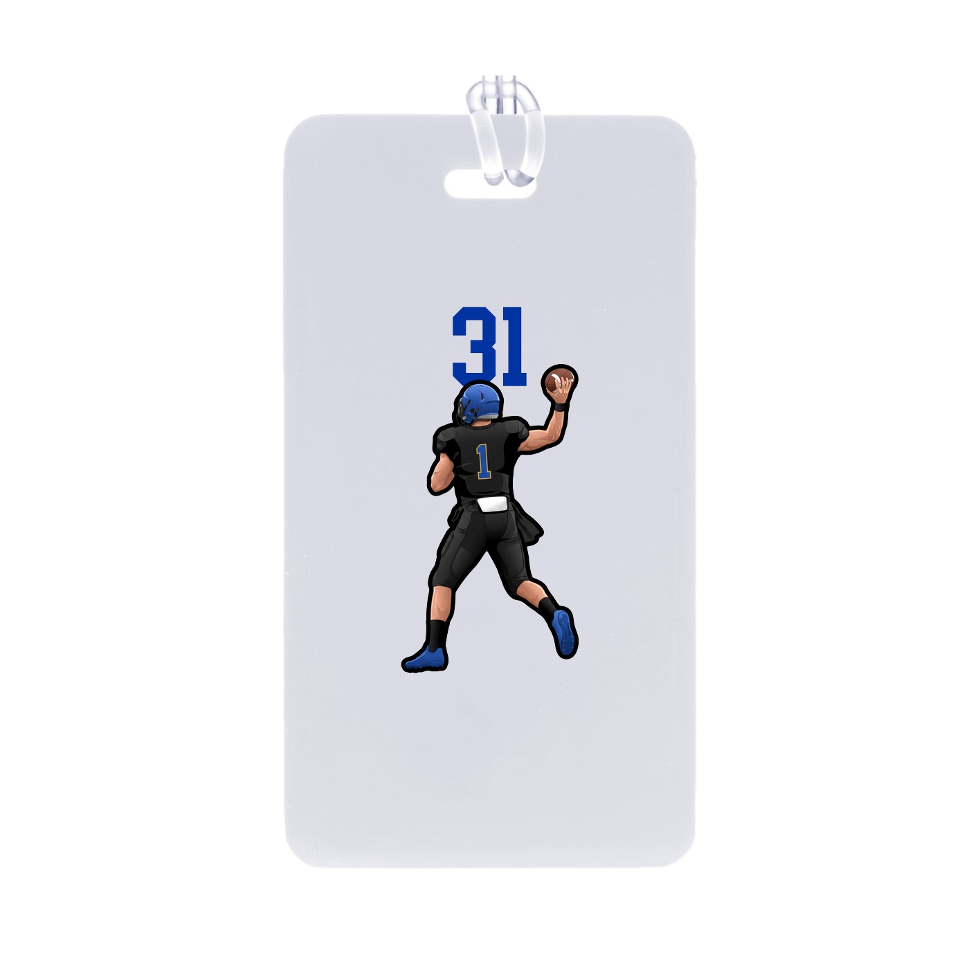 Bag Tag — Number Top in Classic