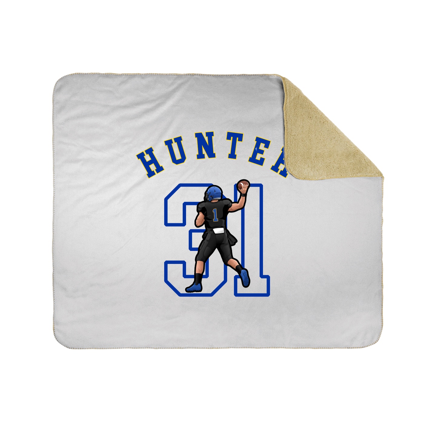 Throw Blanket — Shirsey Arch in White