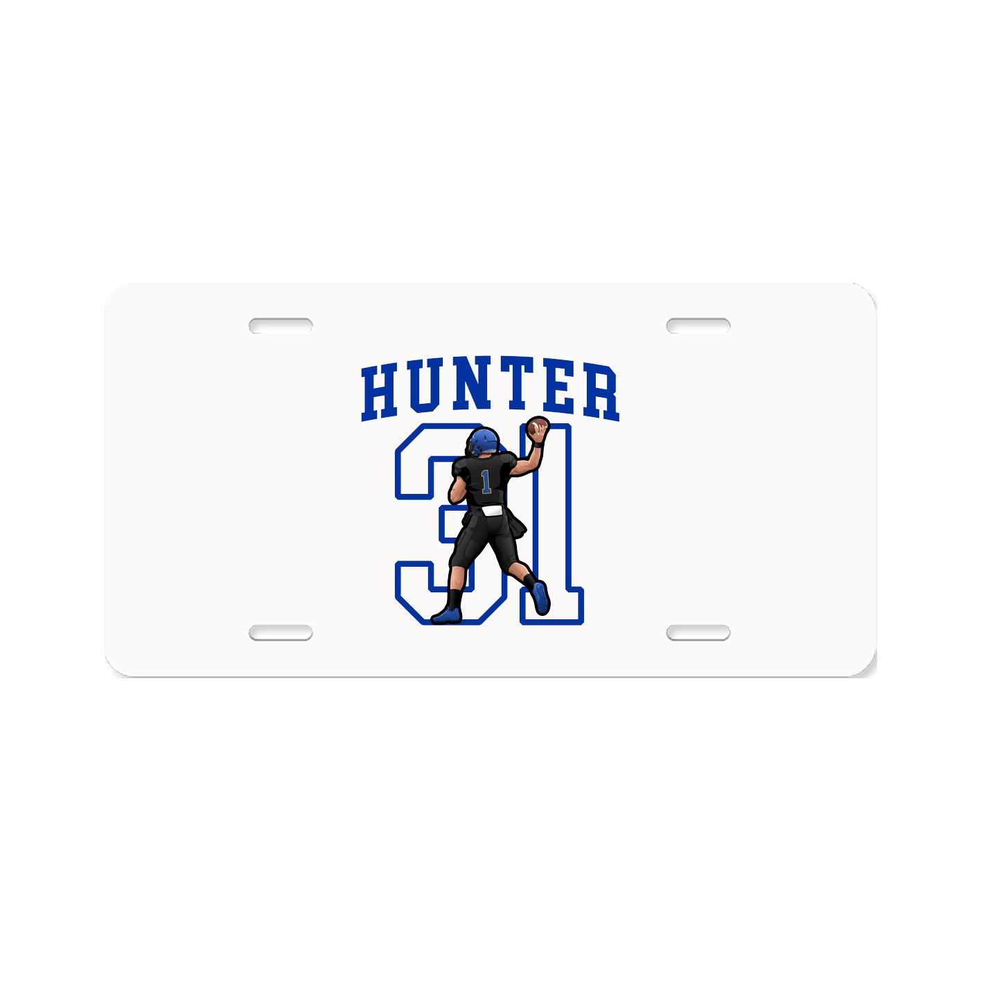 Aluminum License Plate