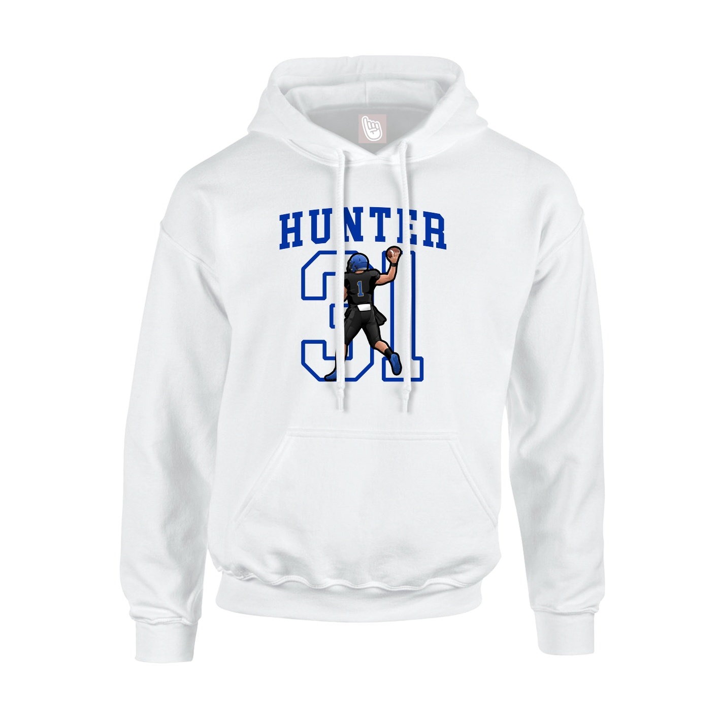 Youth Hoodie — Shirsey in White
