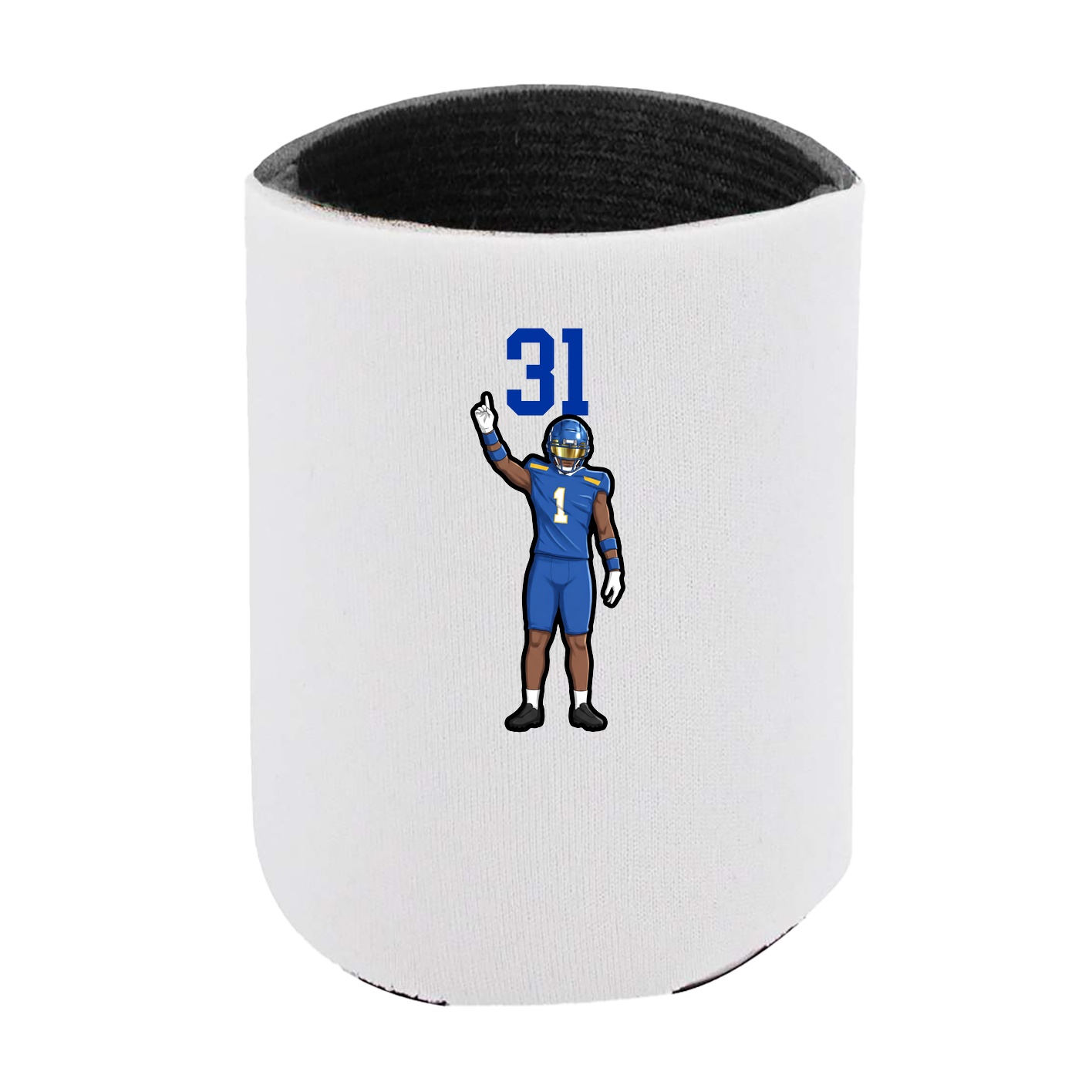 Can Holder — Number Top in White