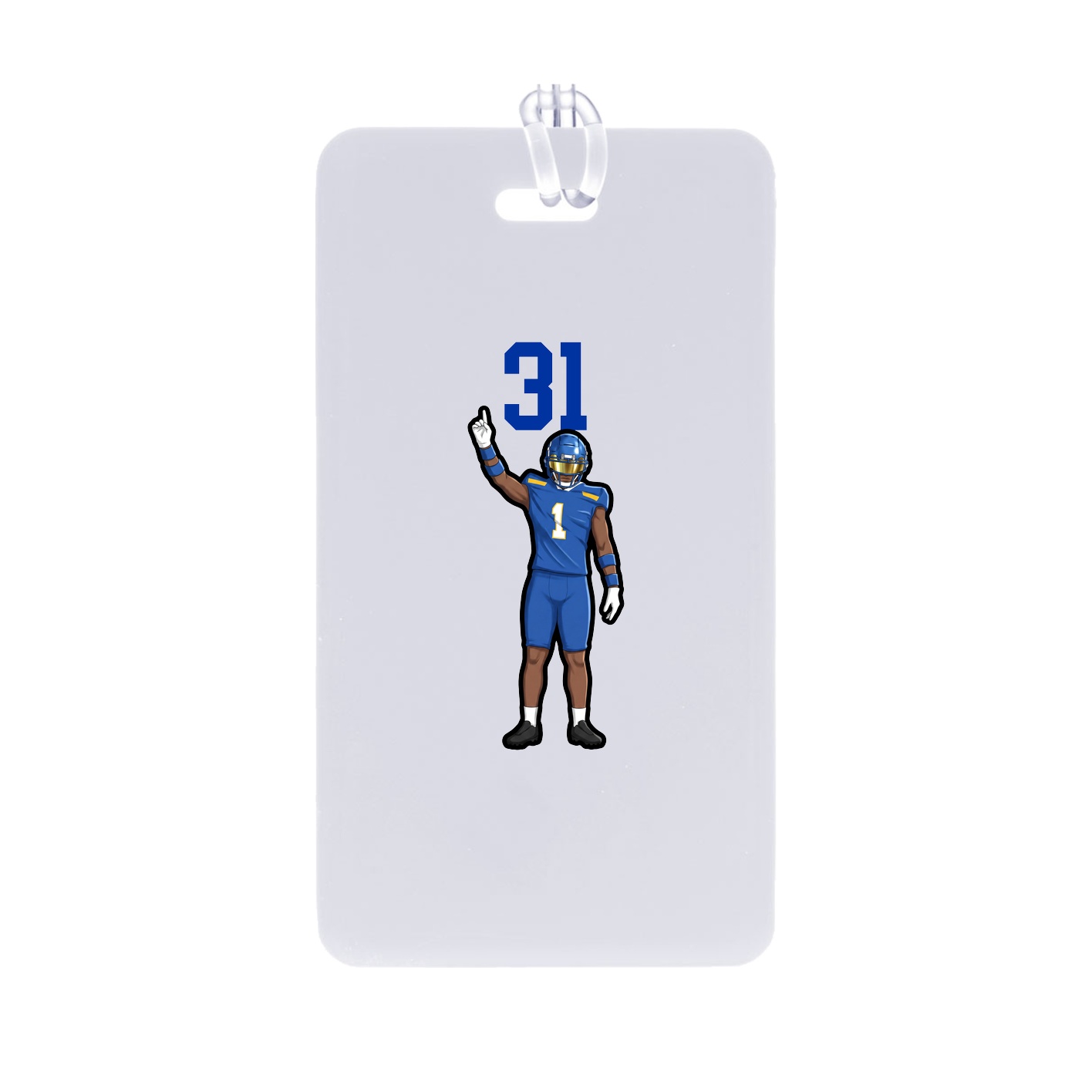 Bag Tag — Number Top in Classic
