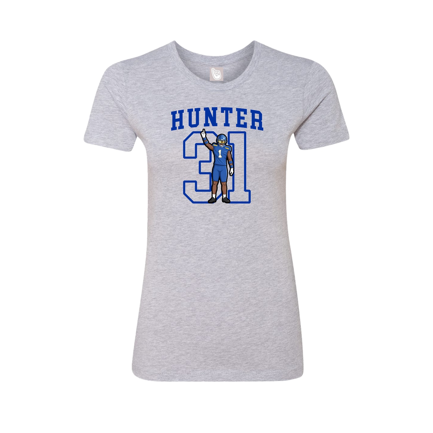 Fitted Women's Tee — Shirsey in Grey
