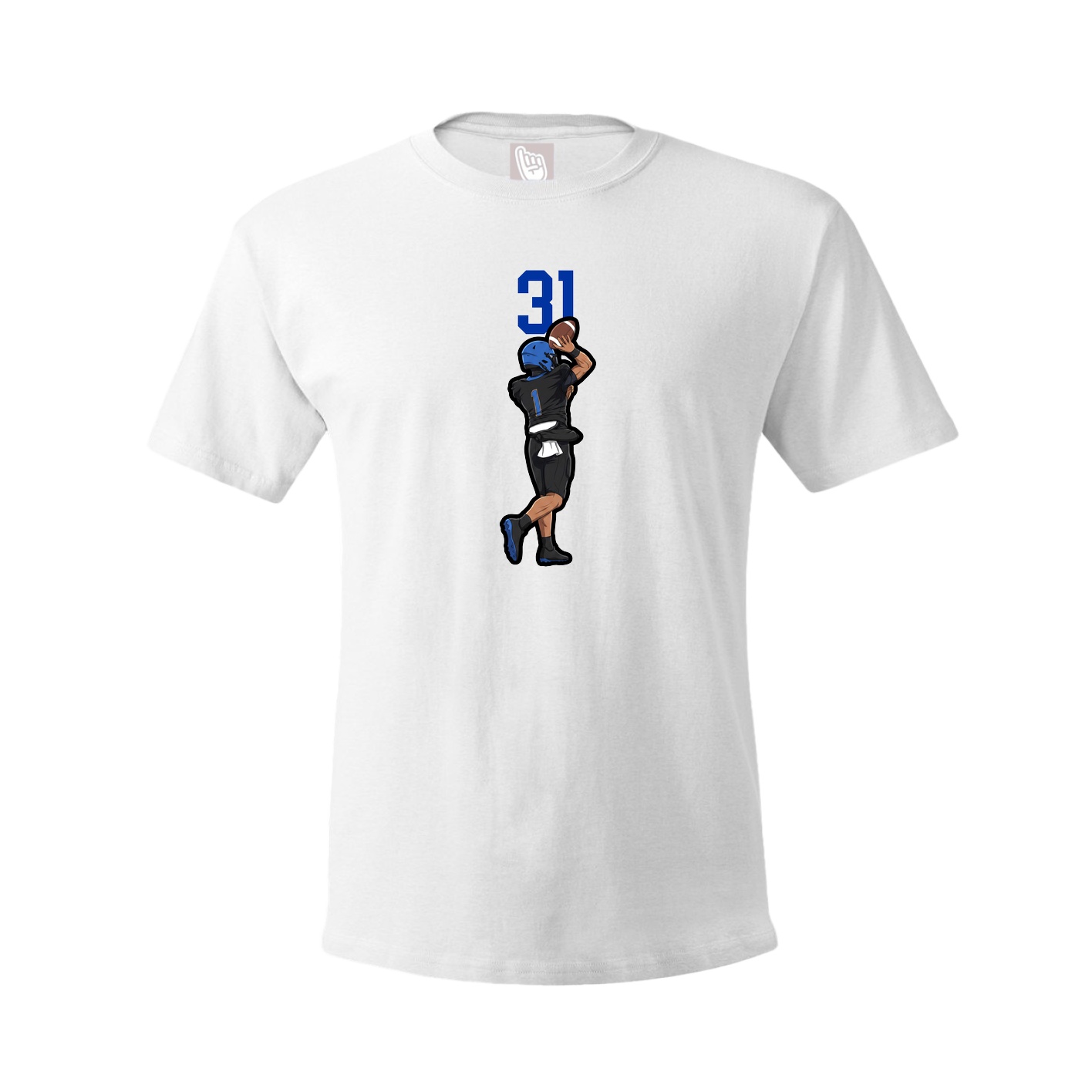 Tee — Number Top in White