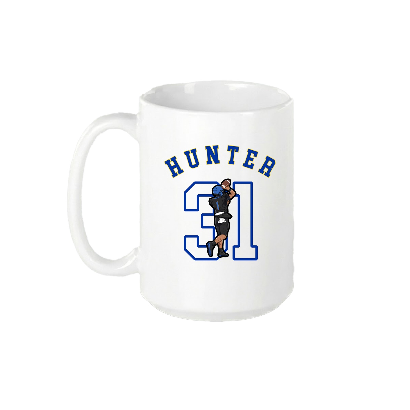15oz Coffee Mug — Shirsey Arch in White