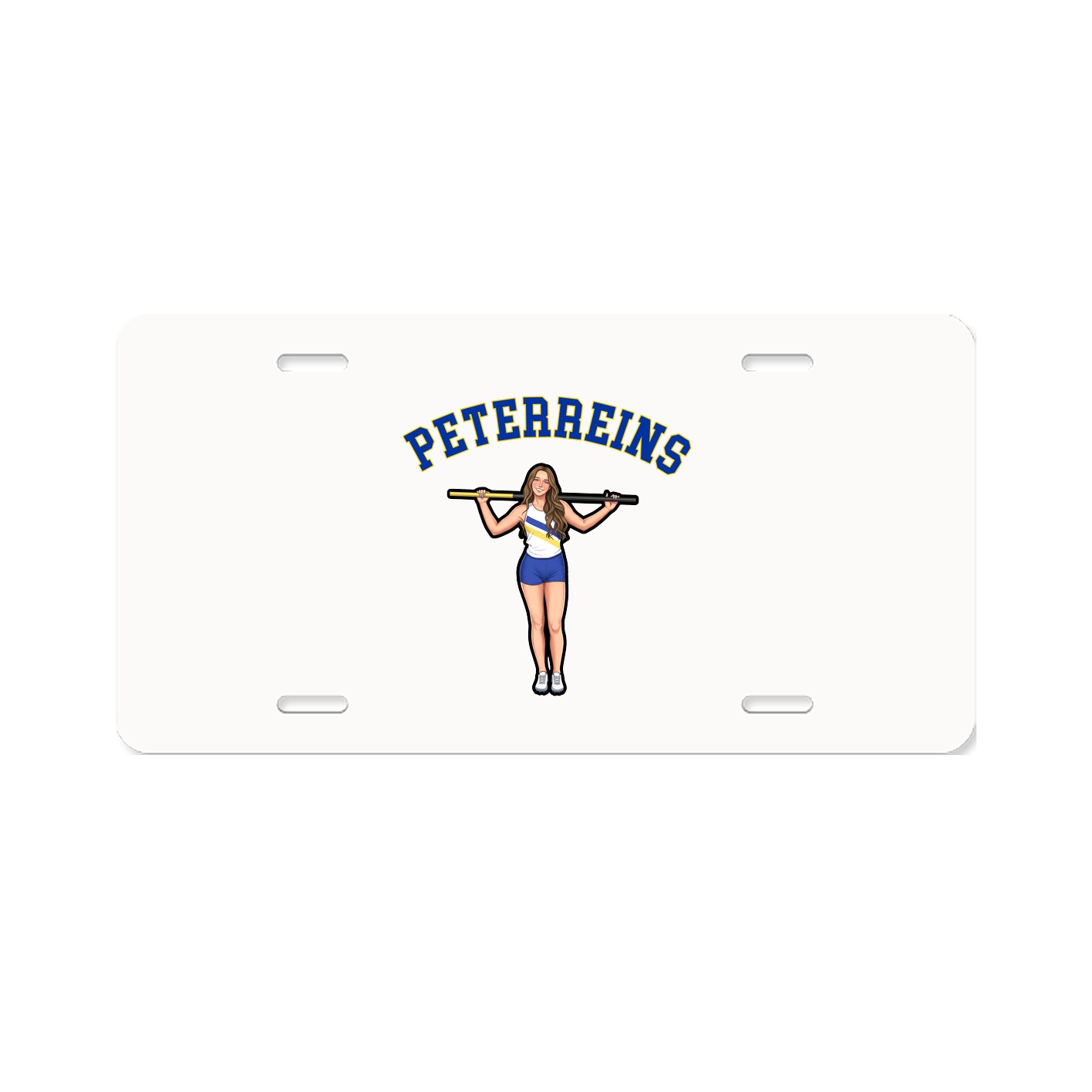 License Plate — Shirsey Arch in Classic