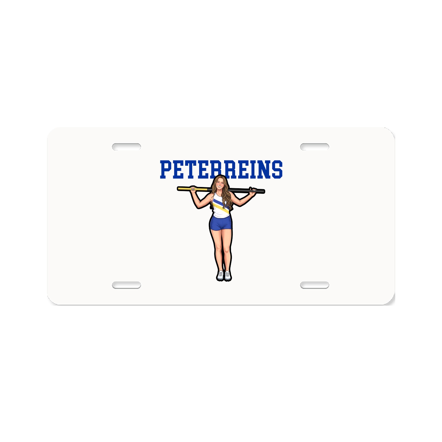 License Plate — Shirsey in Classic