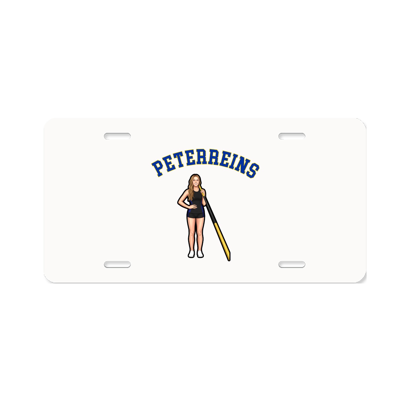 License Plate — Shirsey Arch in Classic