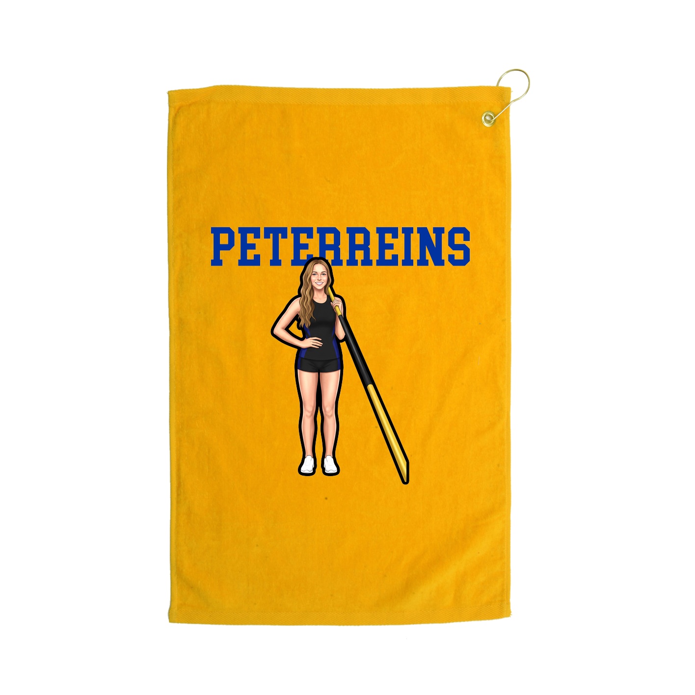 Golf Towel — Shirsey in Gold