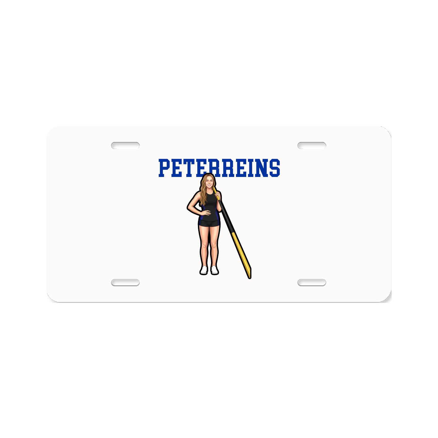 License Plate — Shirsey in Classic