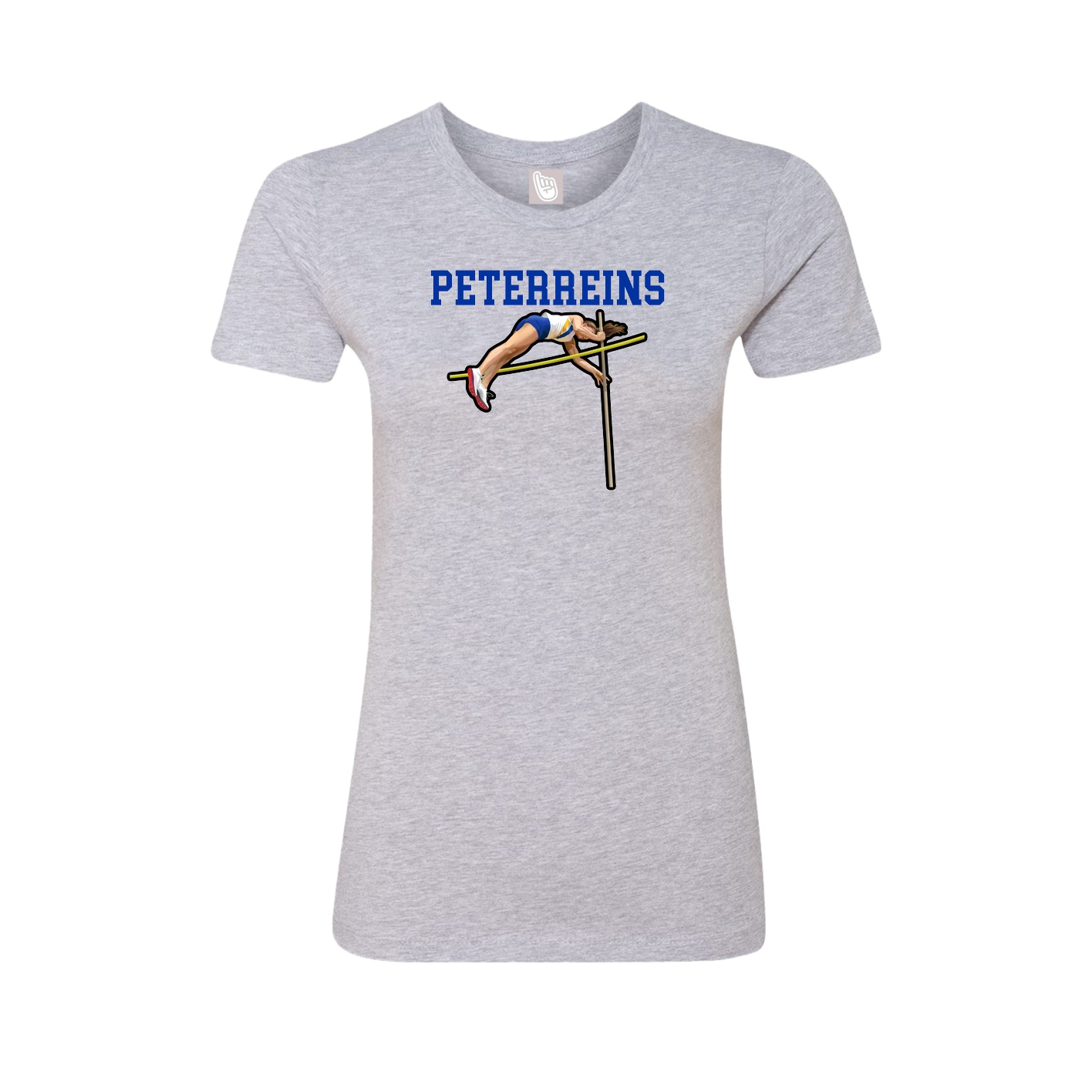 Fitted Women's Tee — Shirsey in Grey
