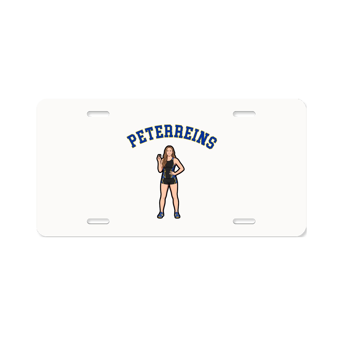 License Plate — Shirsey Arch in Classic
