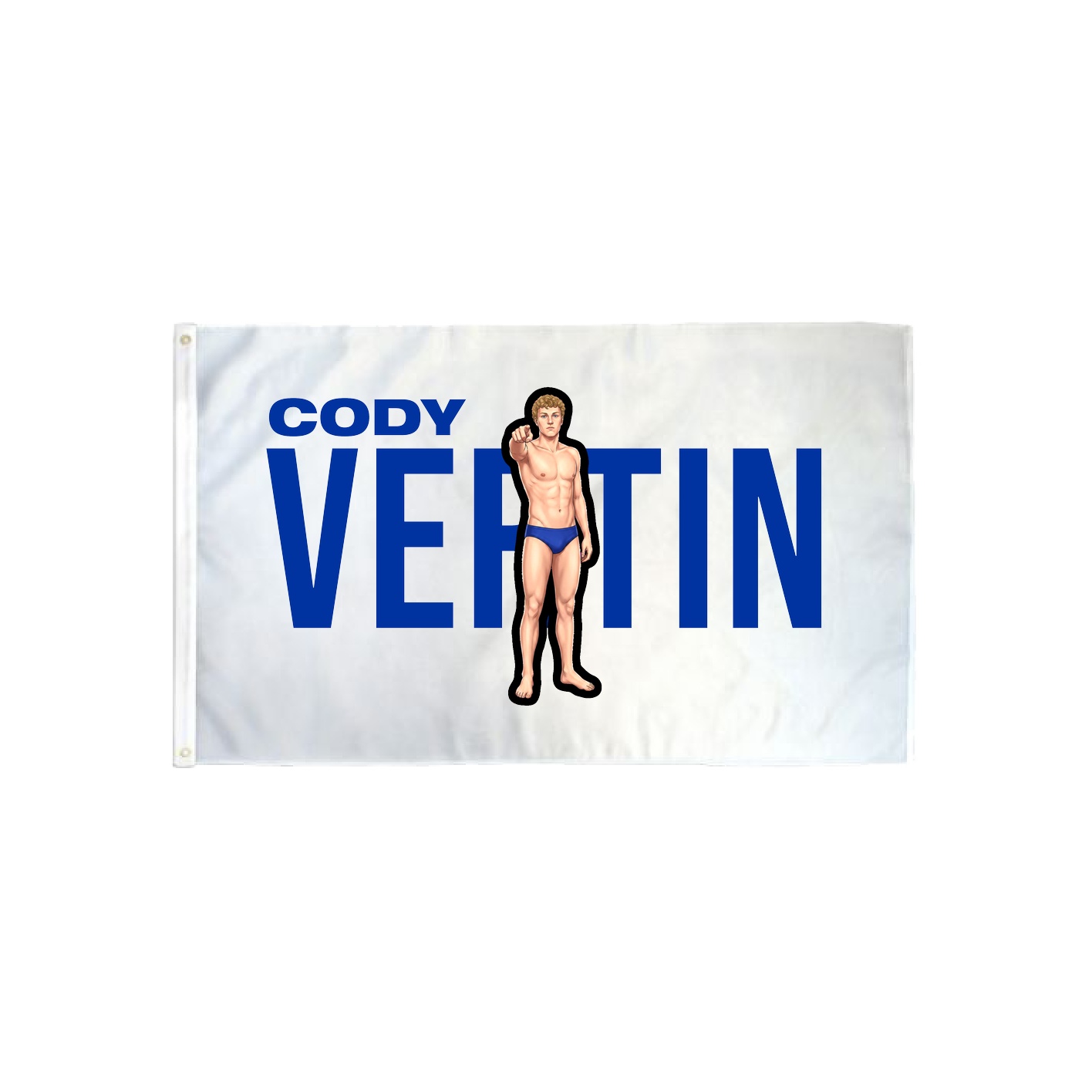 3x5 Flag — Player Name in Classic