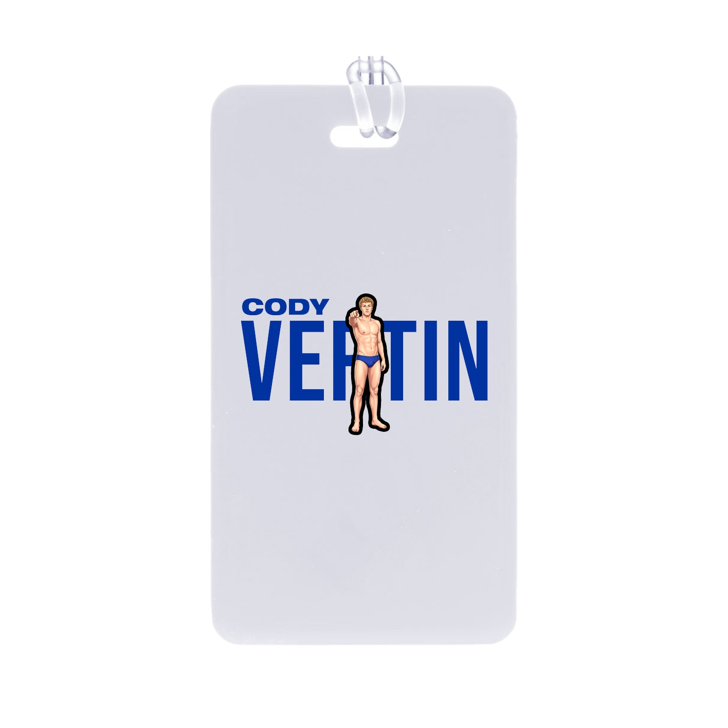 Bag Tag — Player Name in Classic