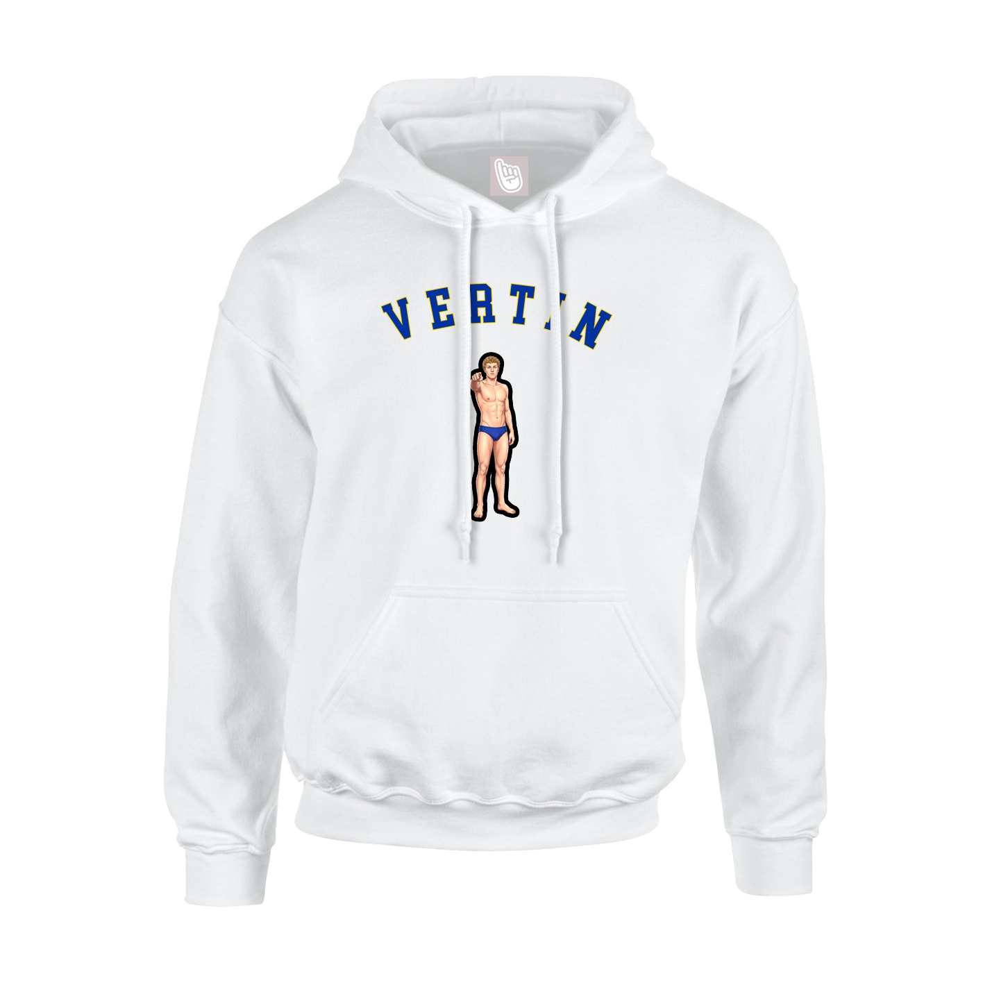 Hoodie — Shirsey Arch in White