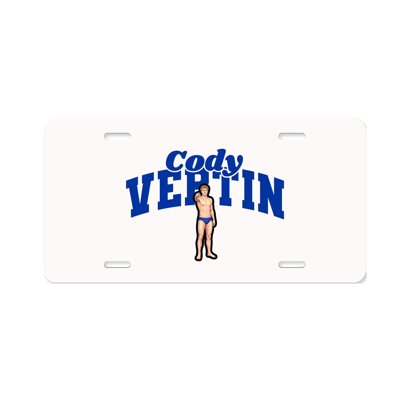 License Plate — Signature Arch in Classic