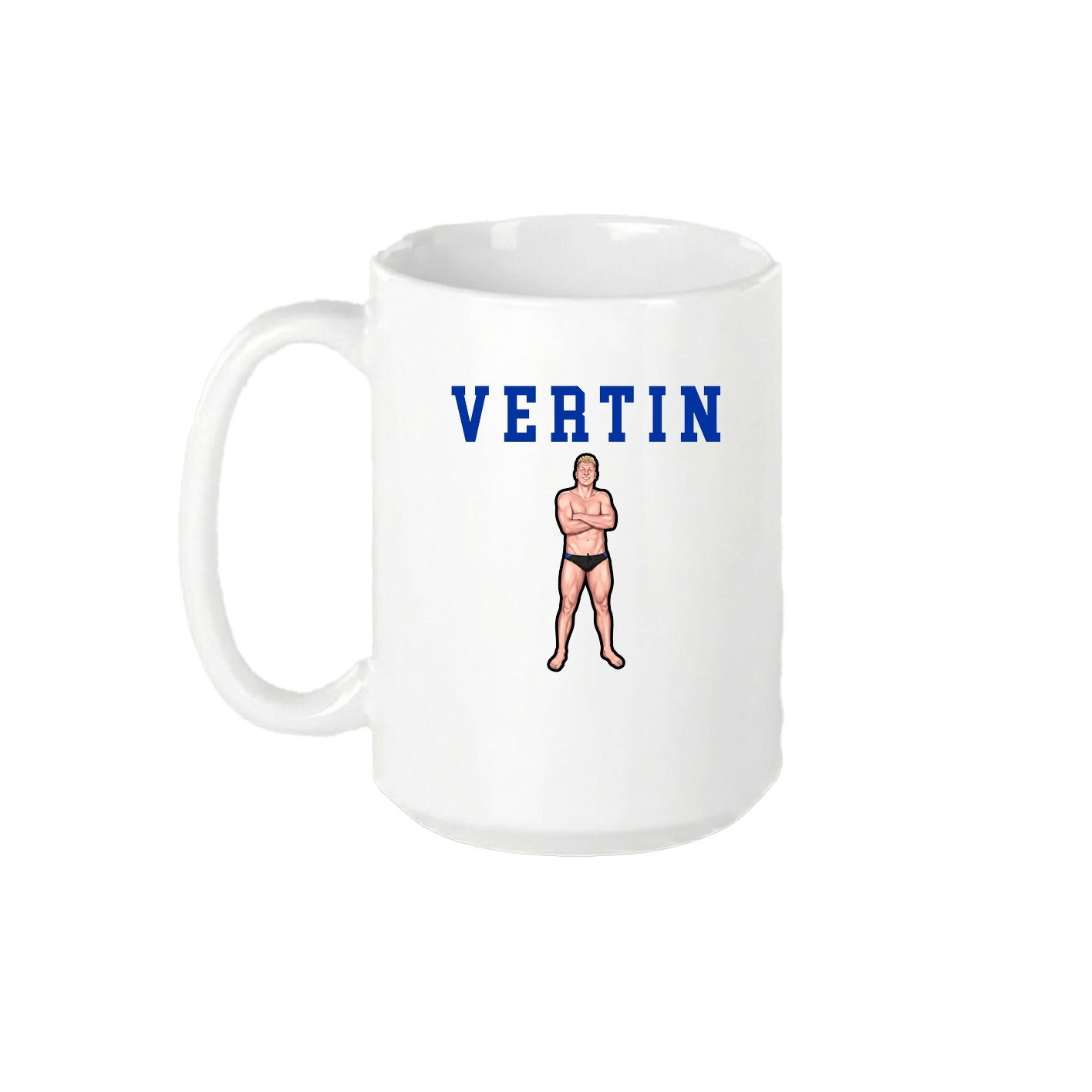 15oz Coffee Mug — Shirsey in White