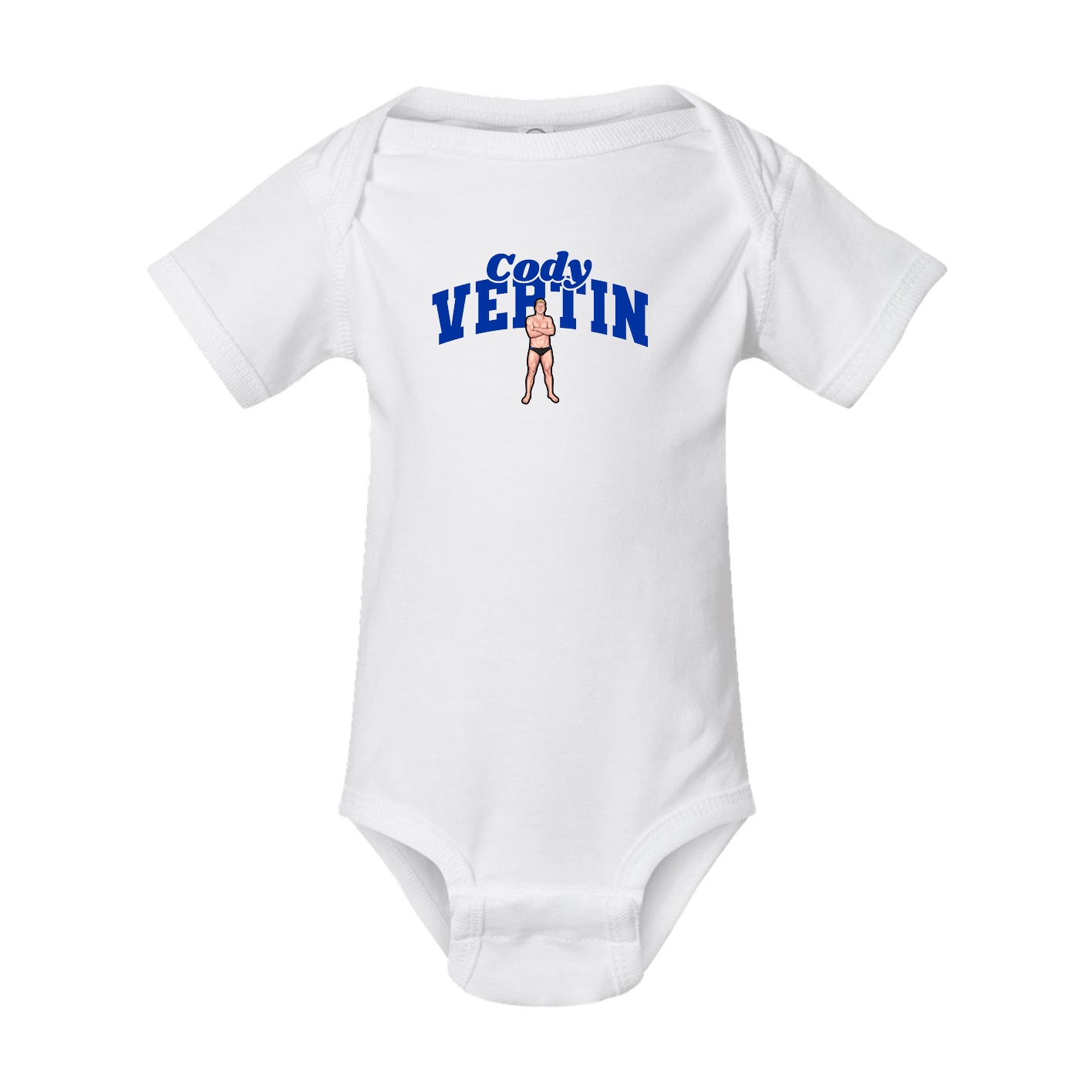 Baby Onesie — Signature Arch in White