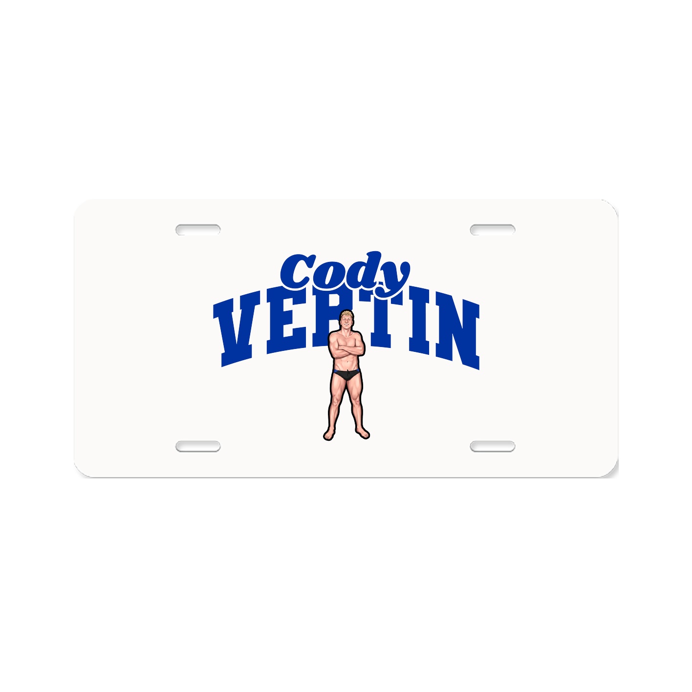 License Plate — Signature Arch in Classic