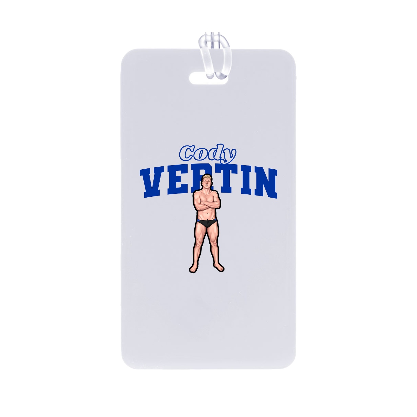 Bag Tag — Name Arch in Classic