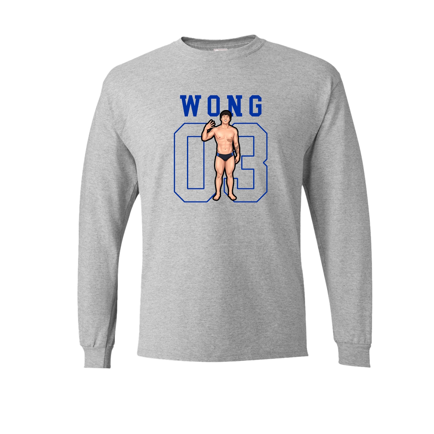Long Sleeve Tee — Shirsey in Grey
