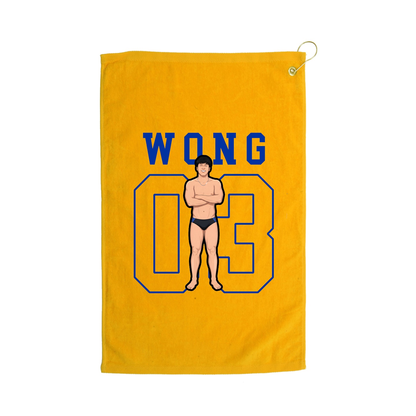 Golf Towel — Shirsey in Gold