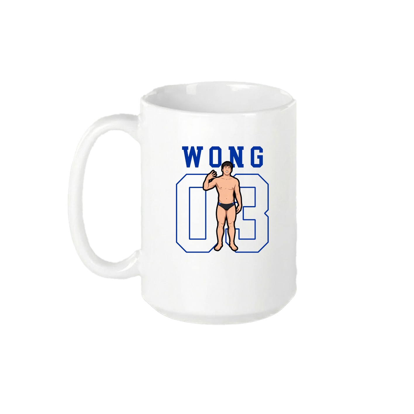 15oz Coffee Mug — Shirsey in White
