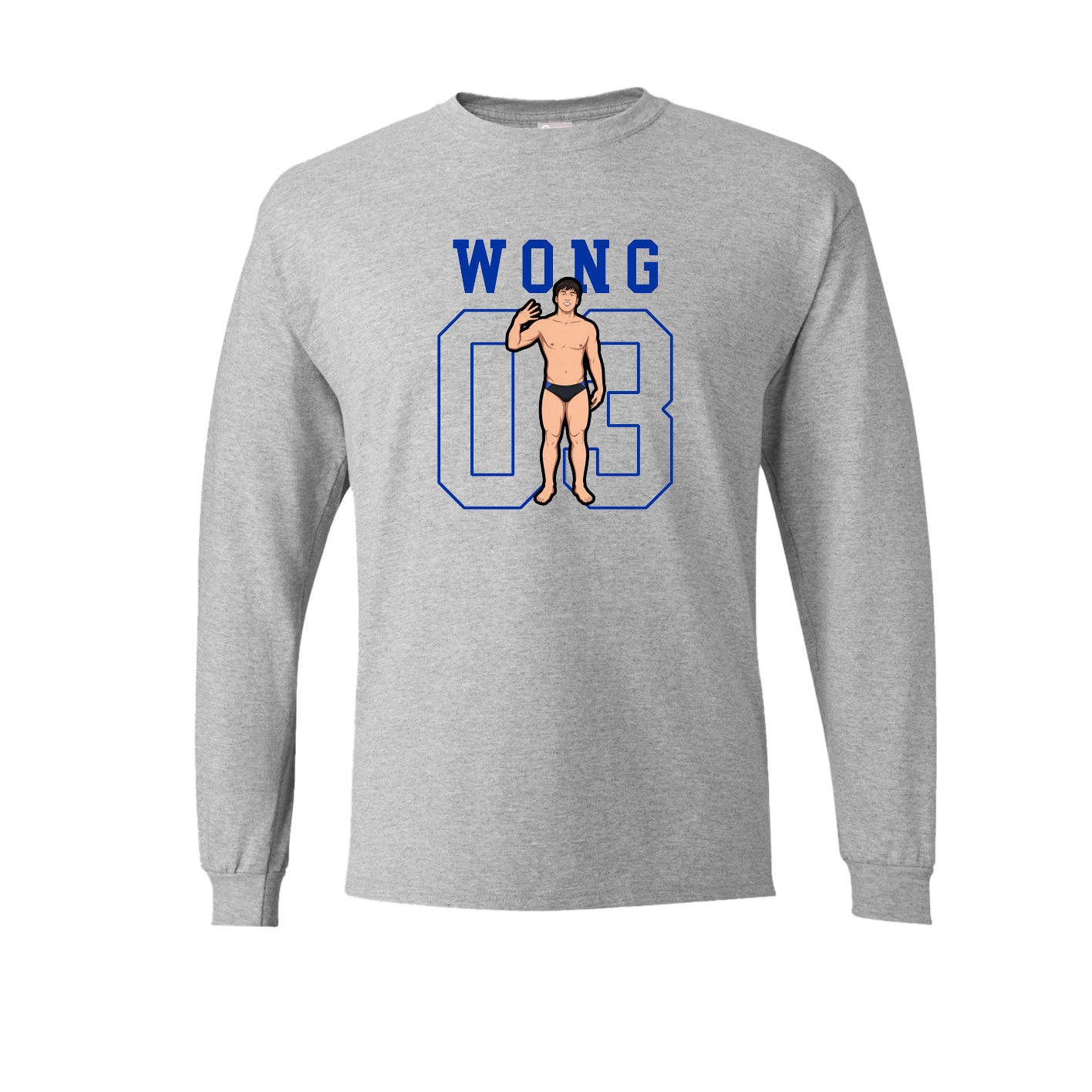 Long Sleeve Tee — Shirsey in Grey