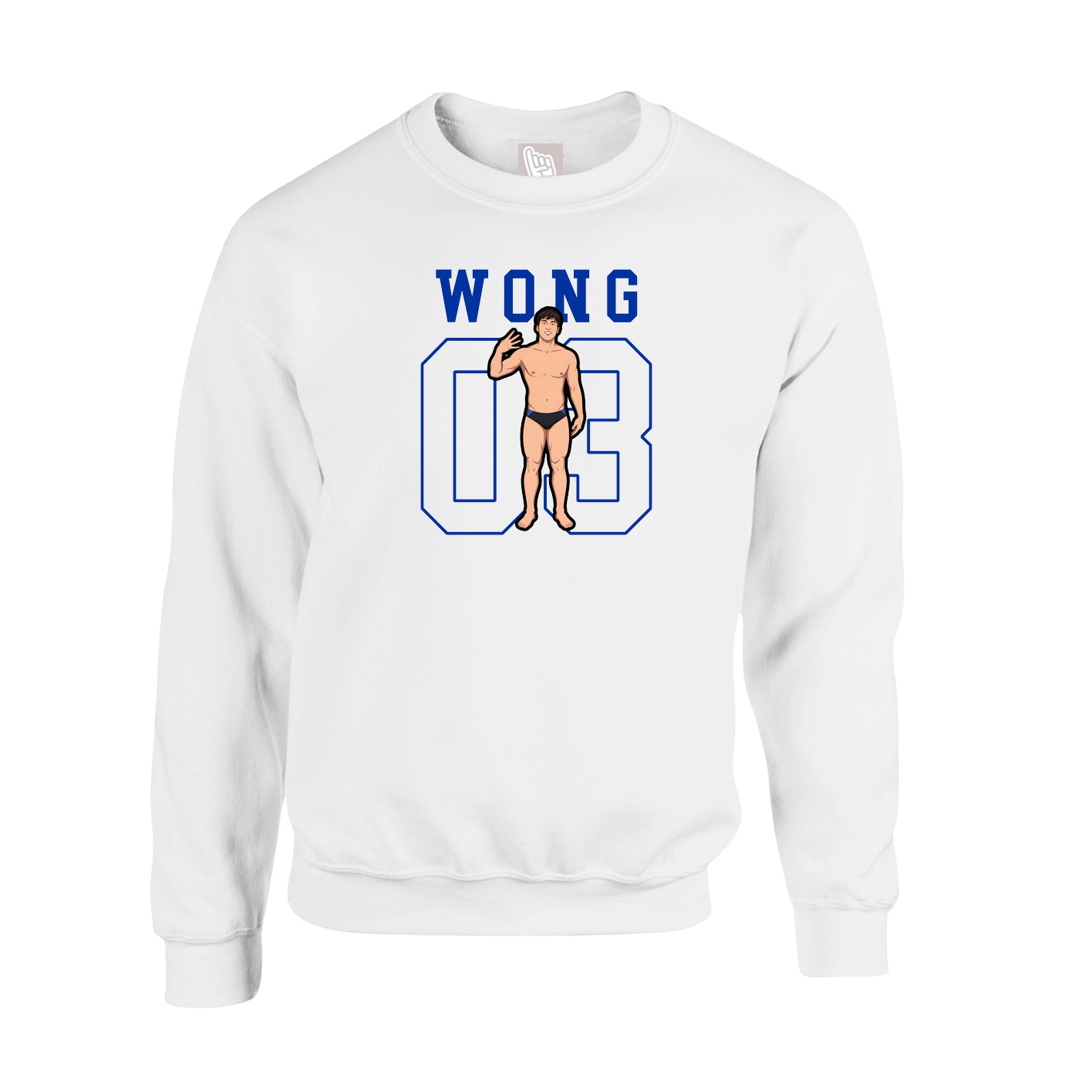 Fleece Crew — Shirsey in White