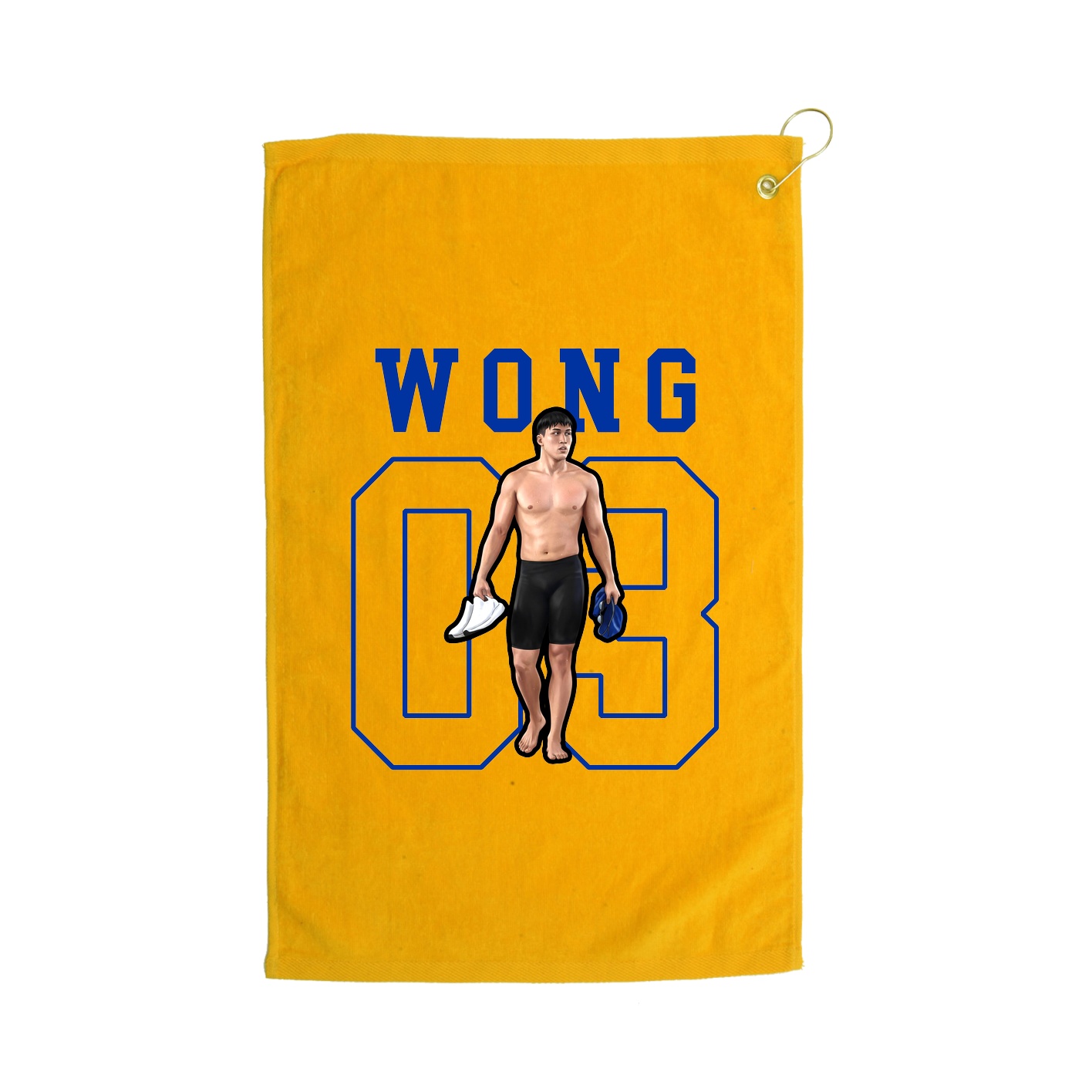 Golf Towel — Shirsey in Gold