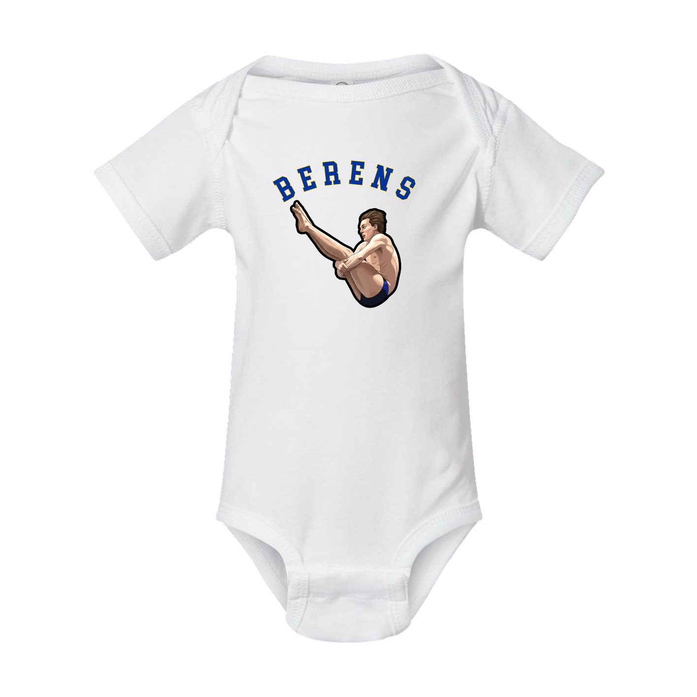 Baby Onesie — Shirsey Arch in White