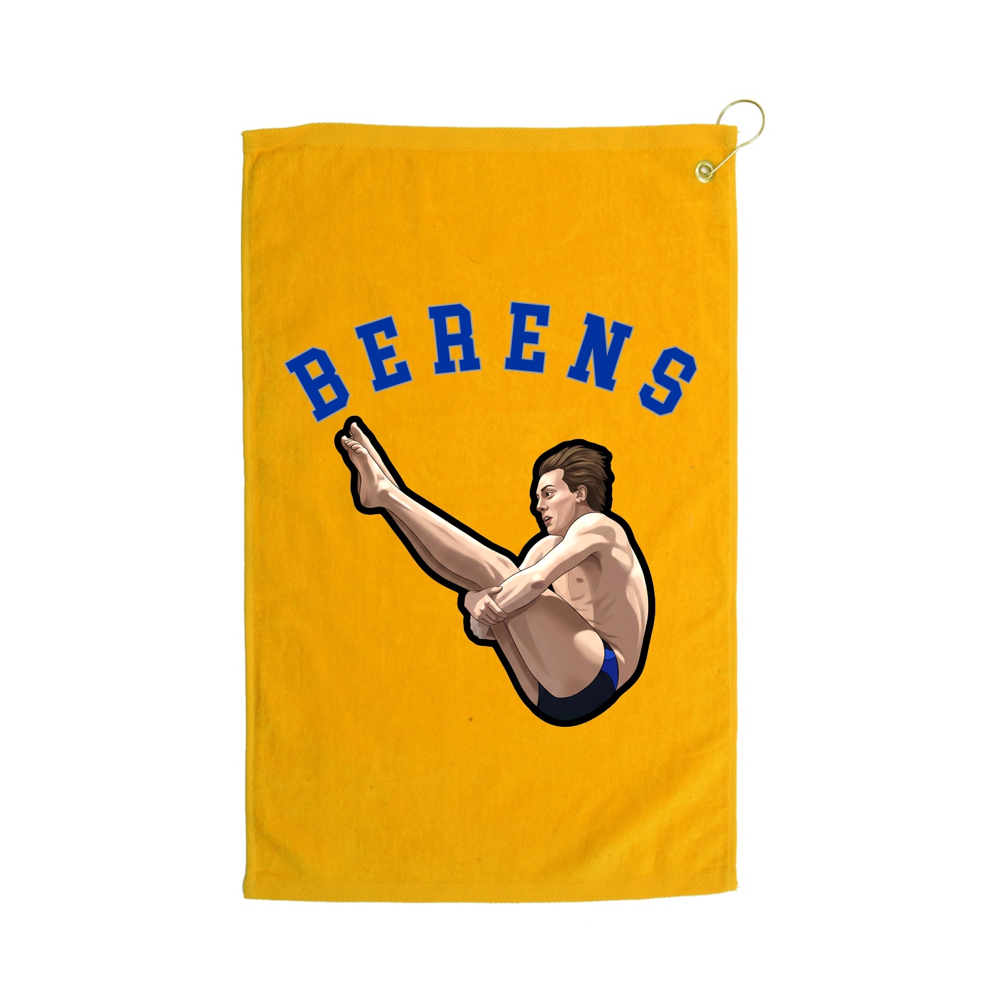 Golf Towel — Shirsey Arch in Gold
