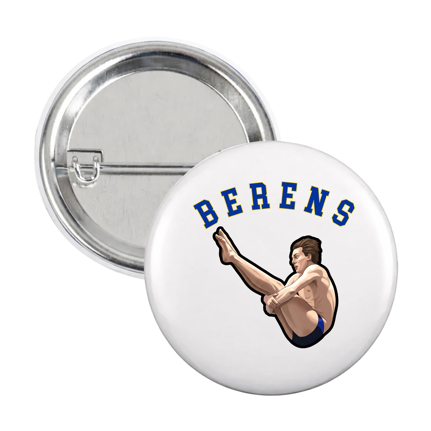 Game Day Button — Shirsey Arch in White