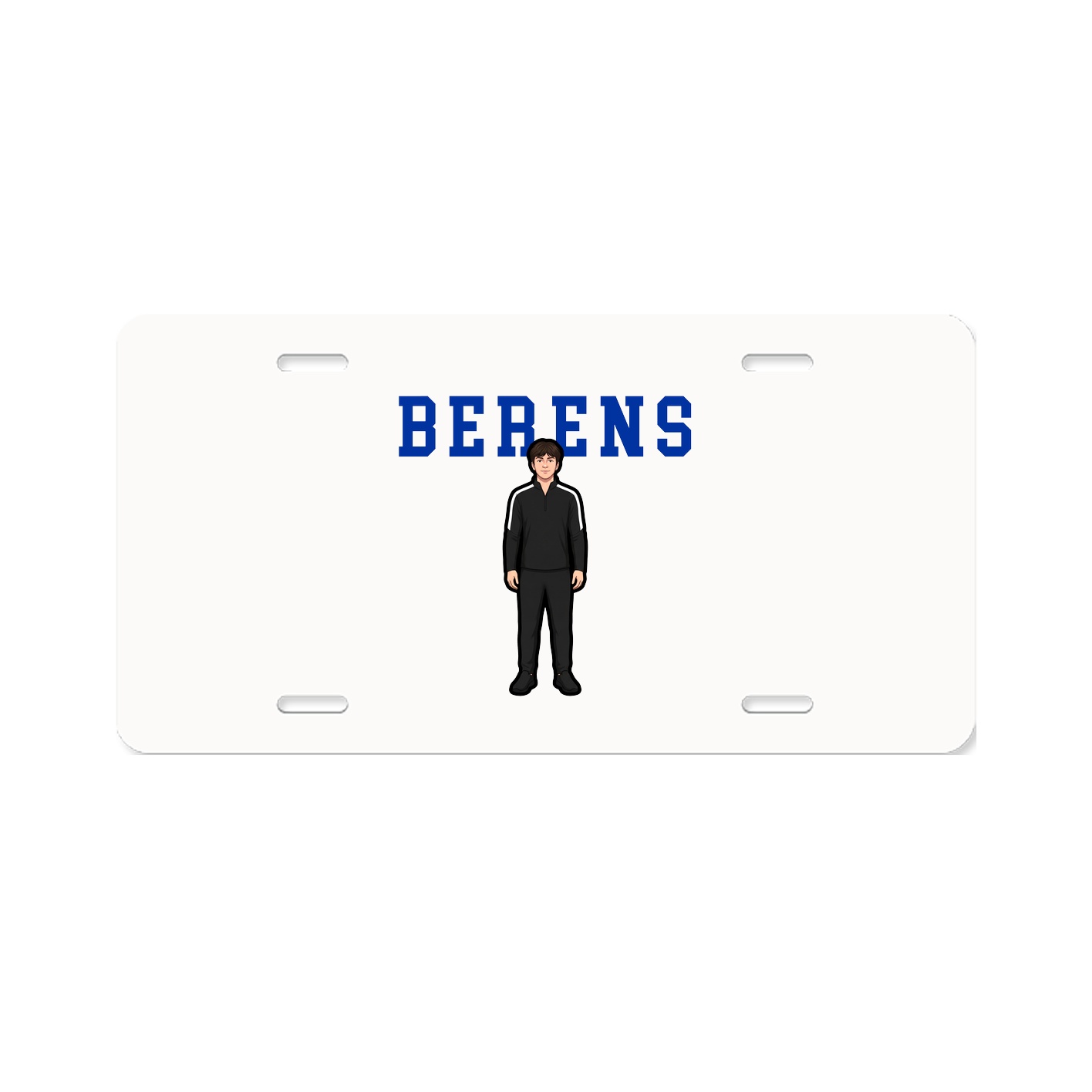 License Plate — Shirsey in Classic