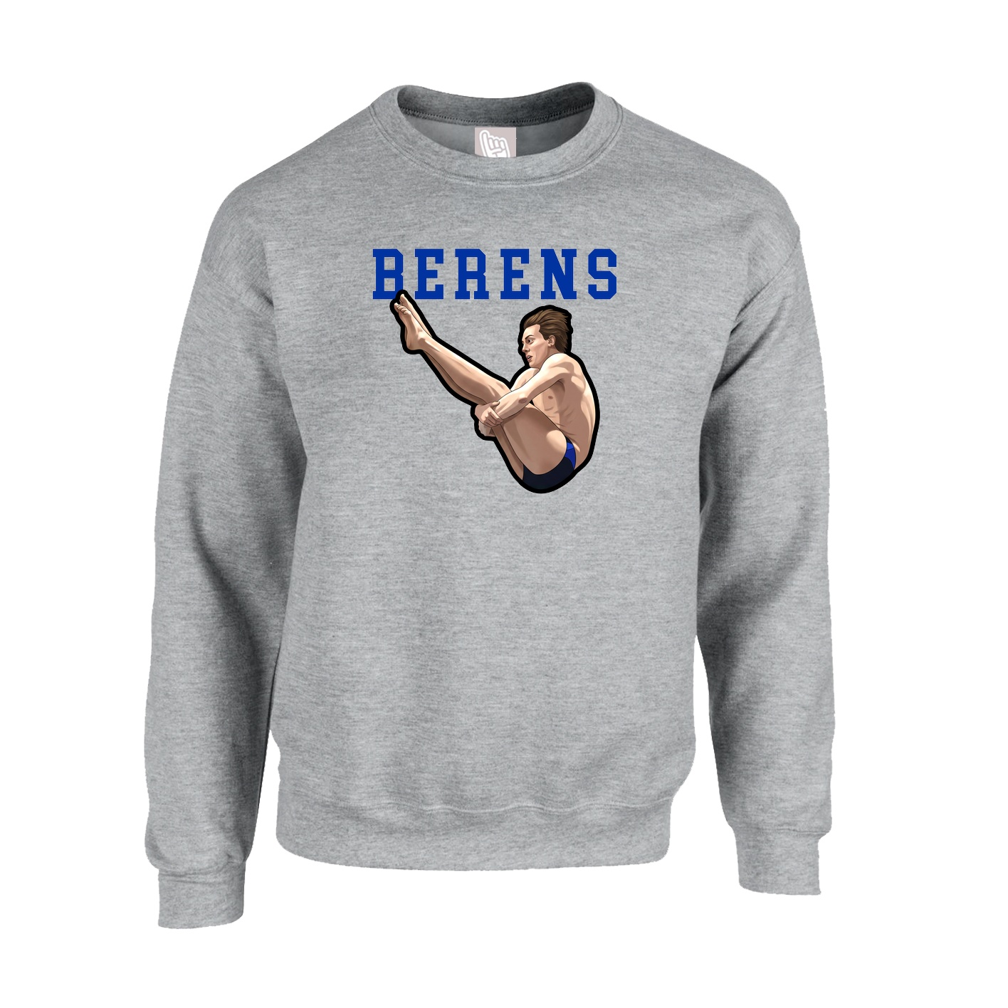 Fleece Crew — Shirsey in Grey