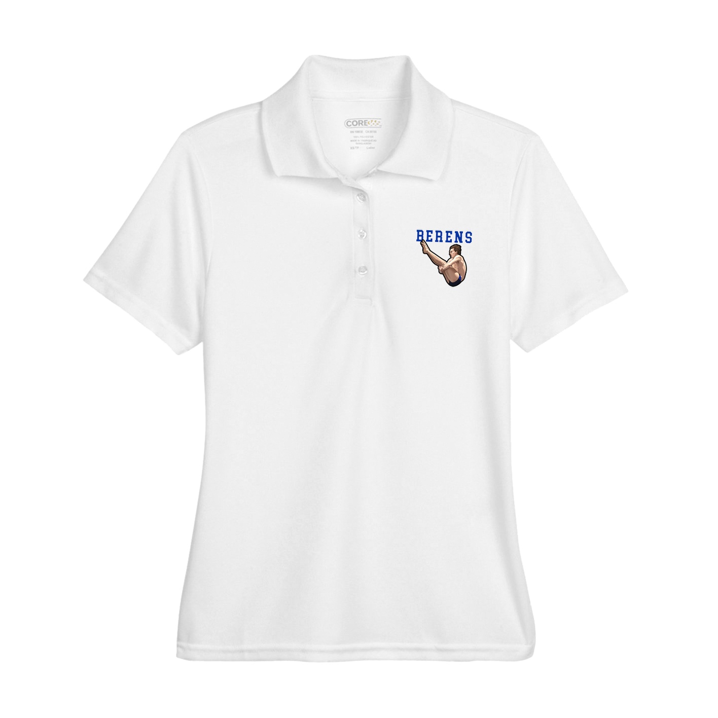 Womens Performance Polo — Shirsey in White