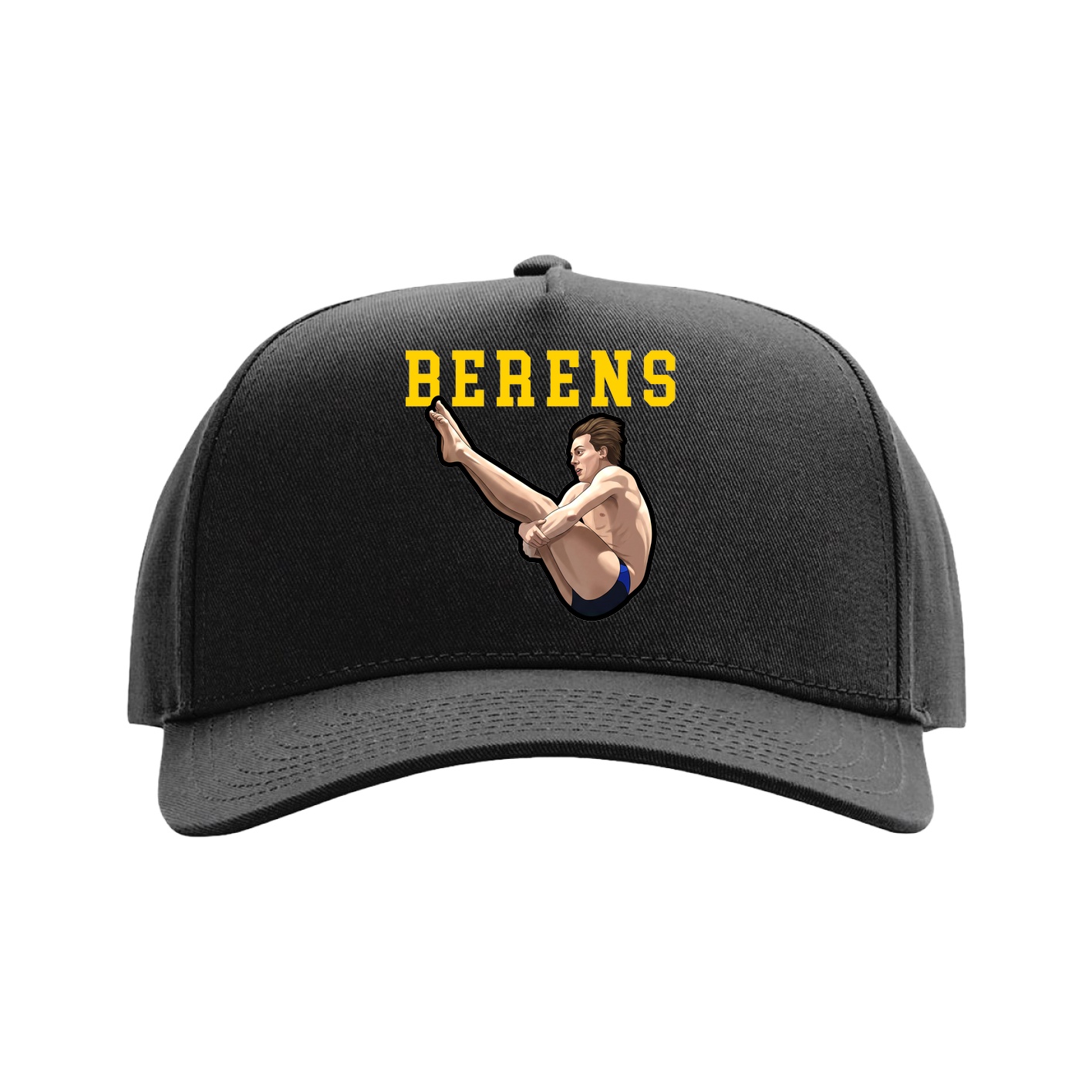 Full Fabric Five-Panel Champ Cap
