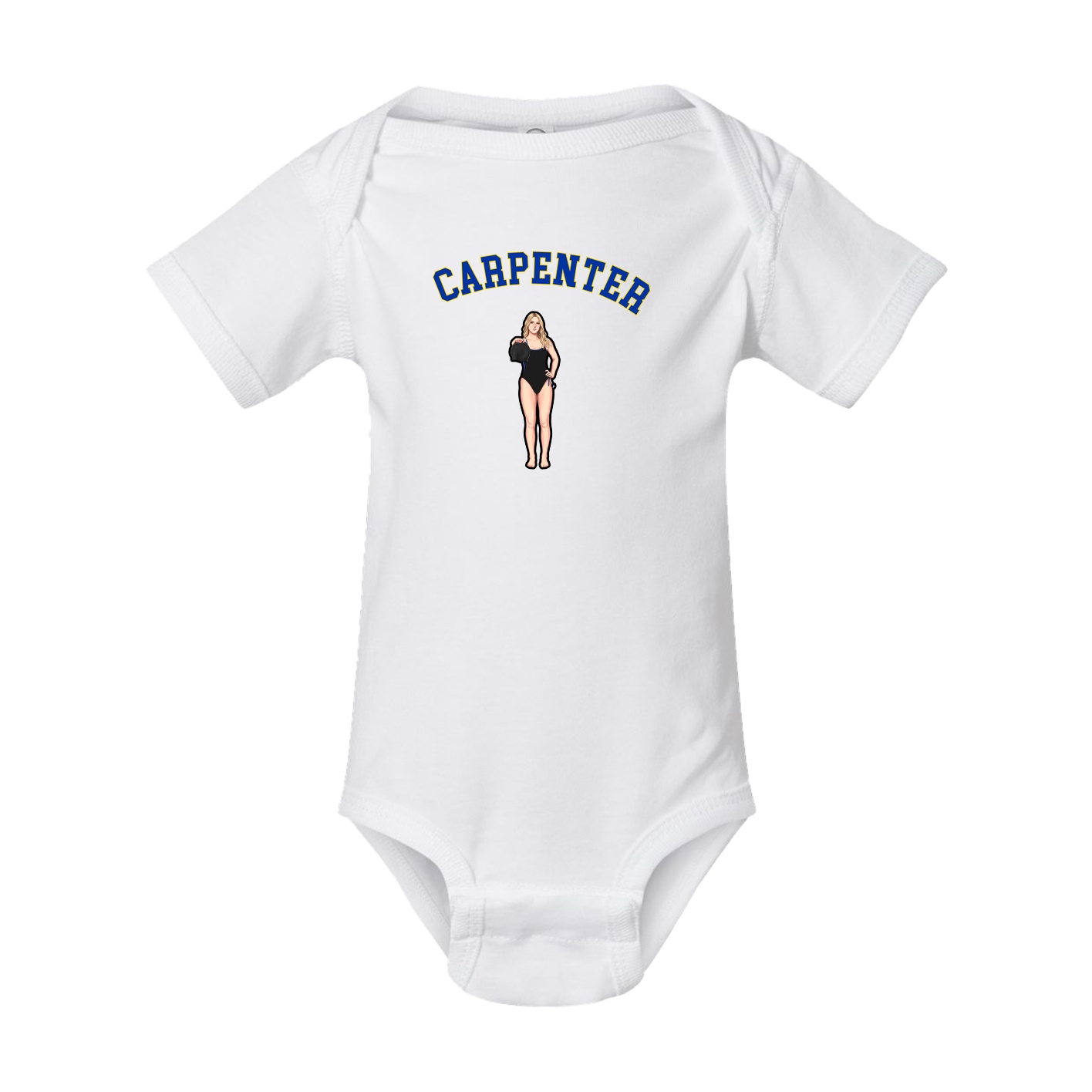 Baby Onesie — Shirsey Arch in White