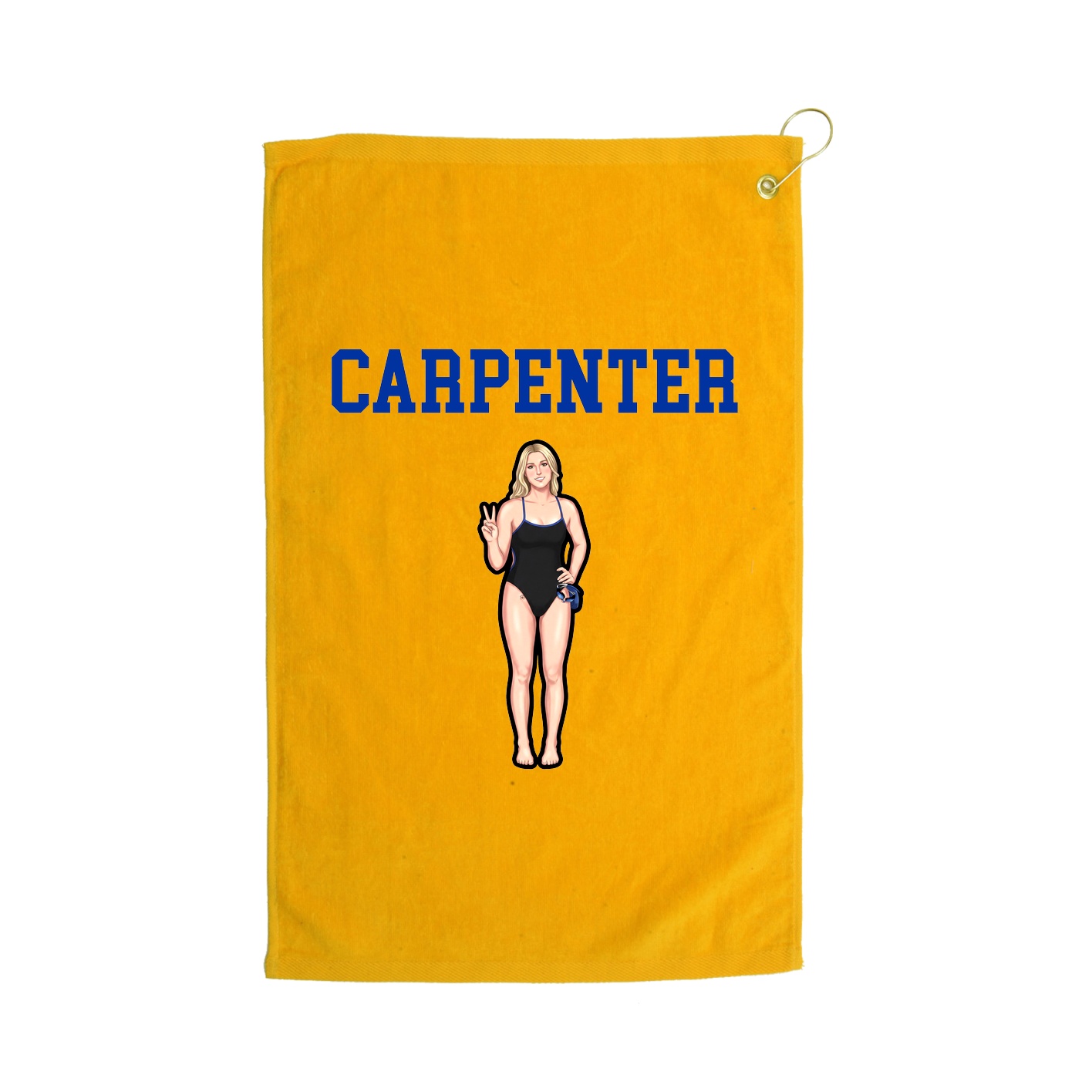Golf Towel — Shirsey in Gold