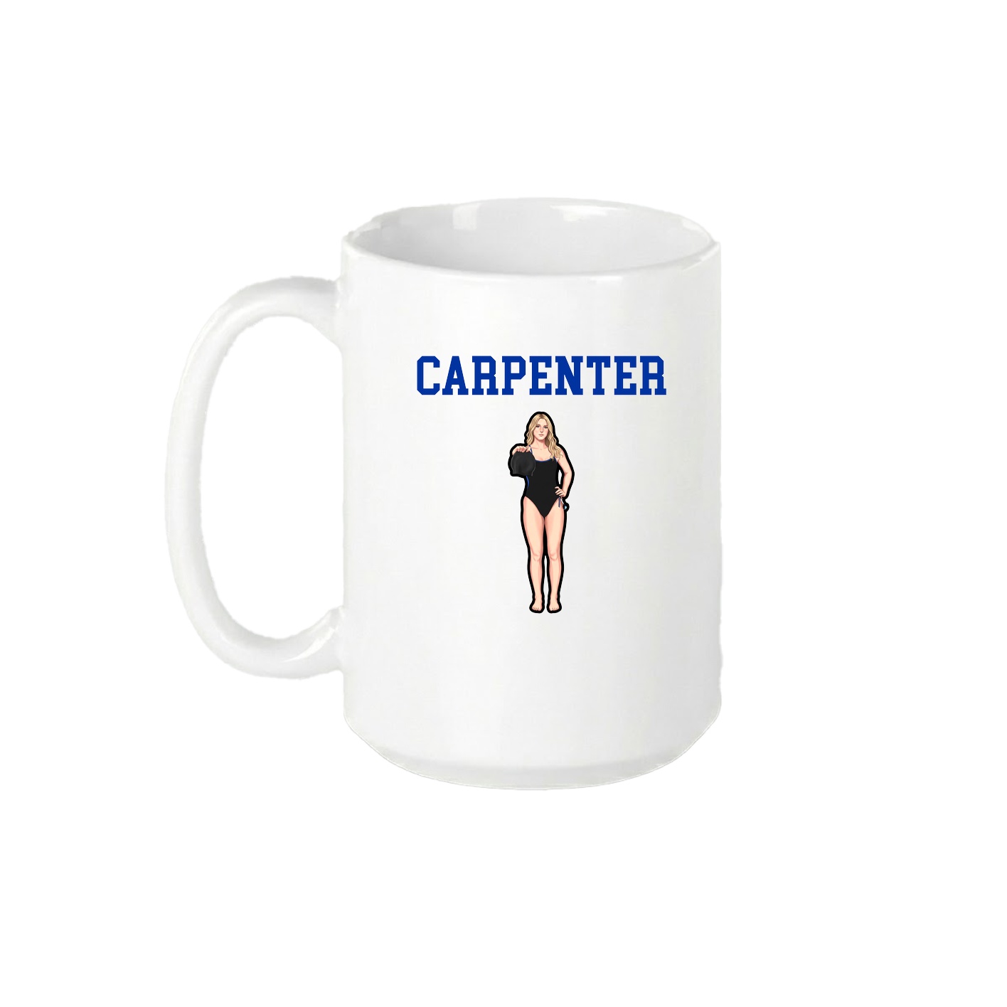 15oz Coffee Mug — Shirsey in White