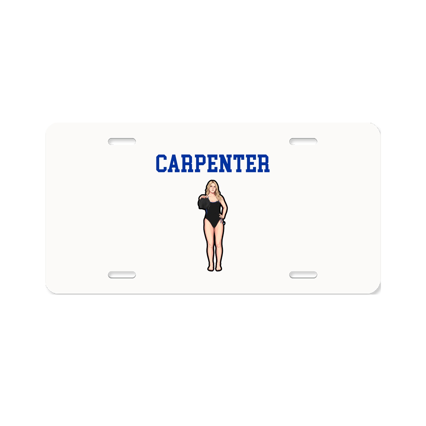 License Plate — Shirsey in Classic