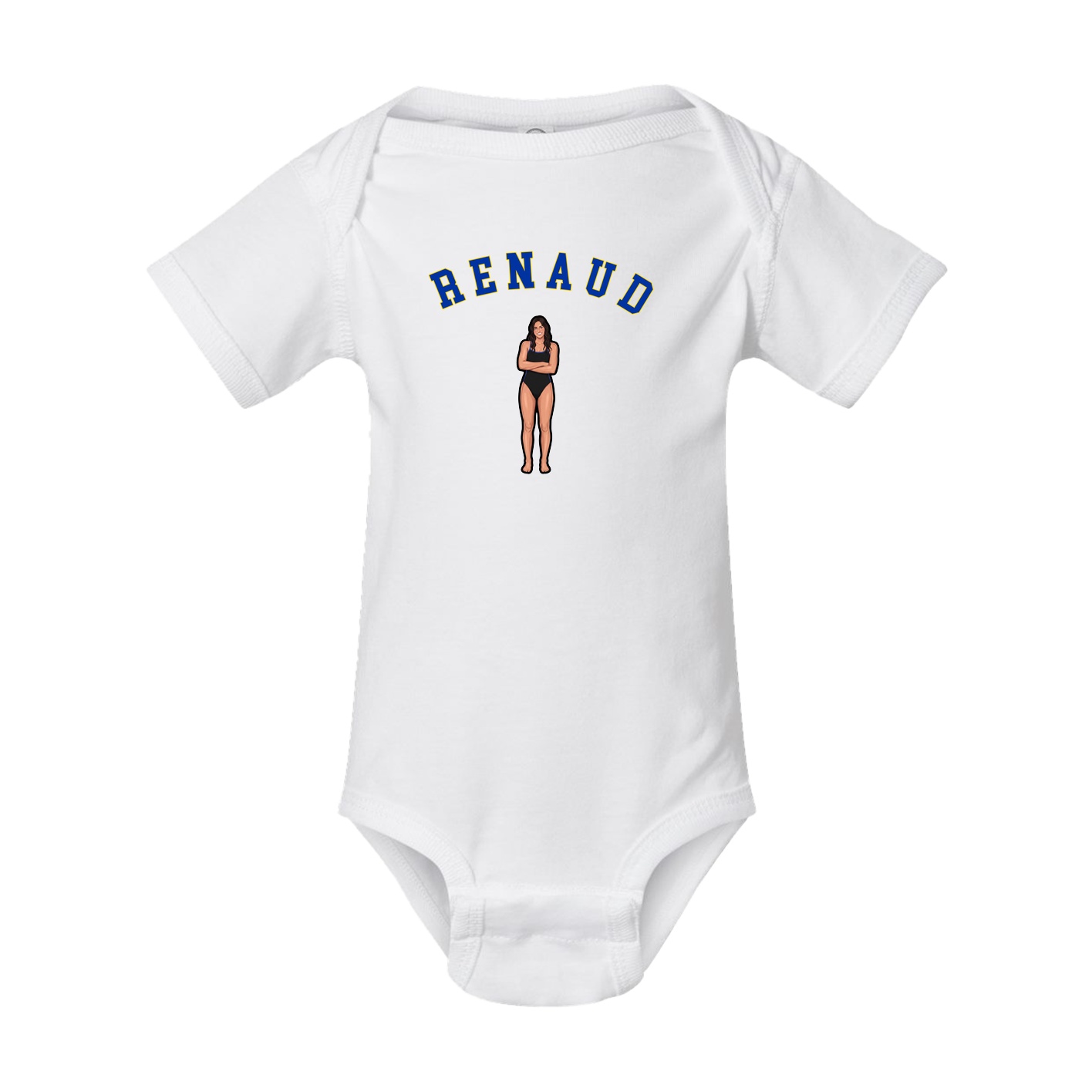 Baby Onesie — Shirsey Arch in White