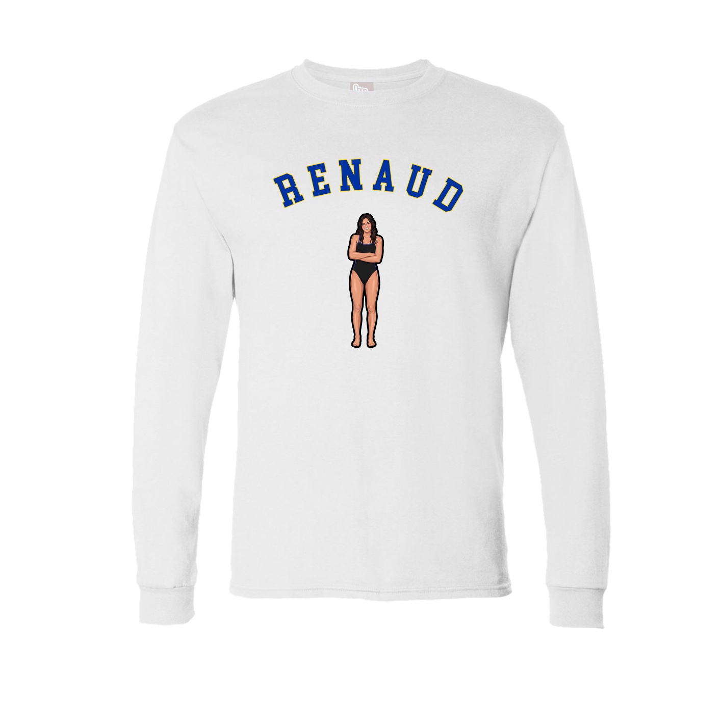 Long Sleeve Tee — Shirsey Arch in White