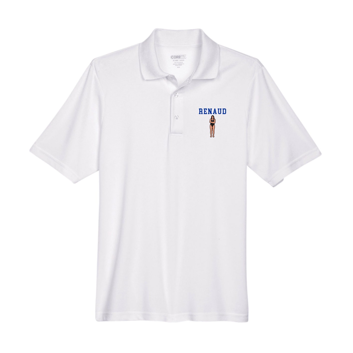 Performance Polo — Shirsey in White