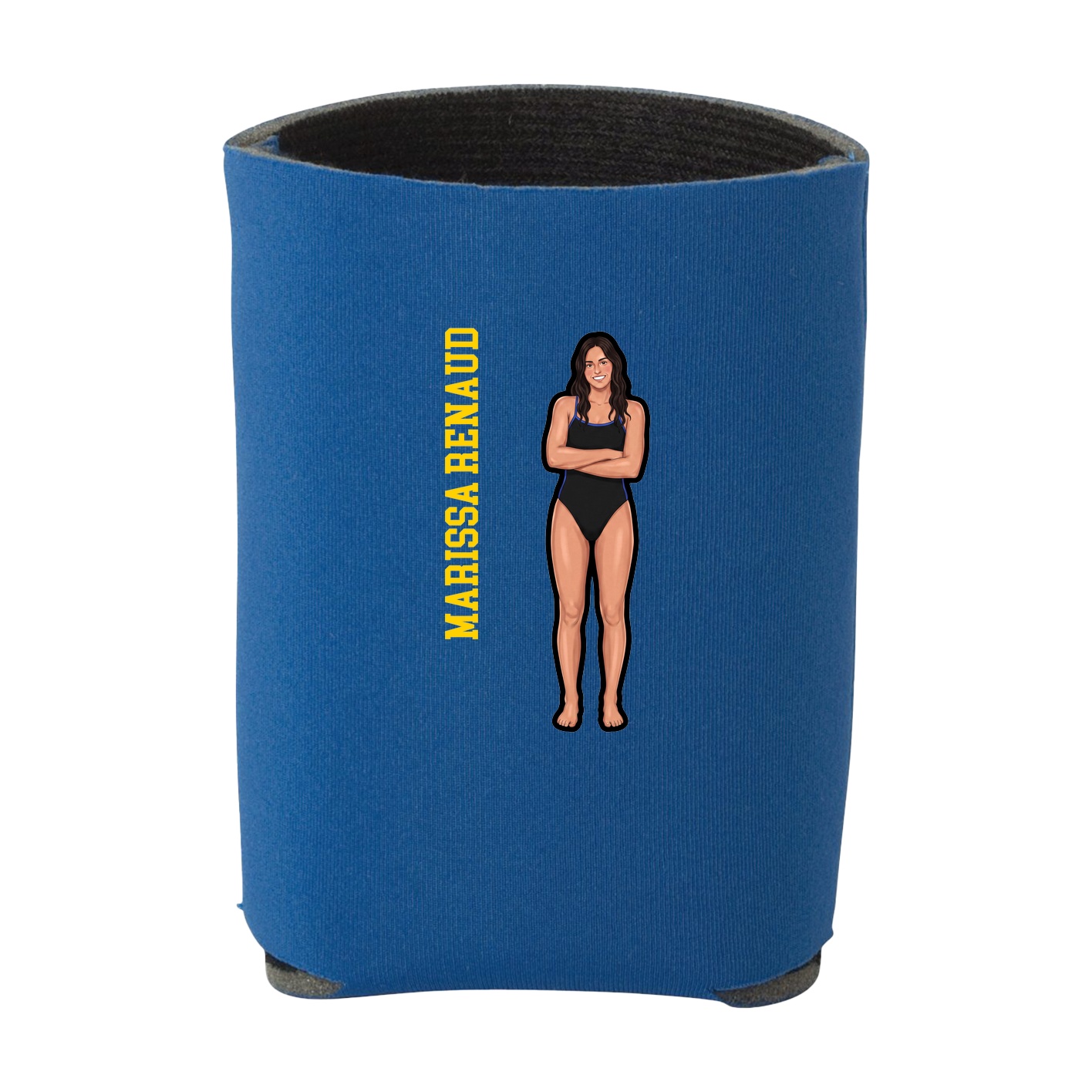 Can Holder — Name Vertical in Royal