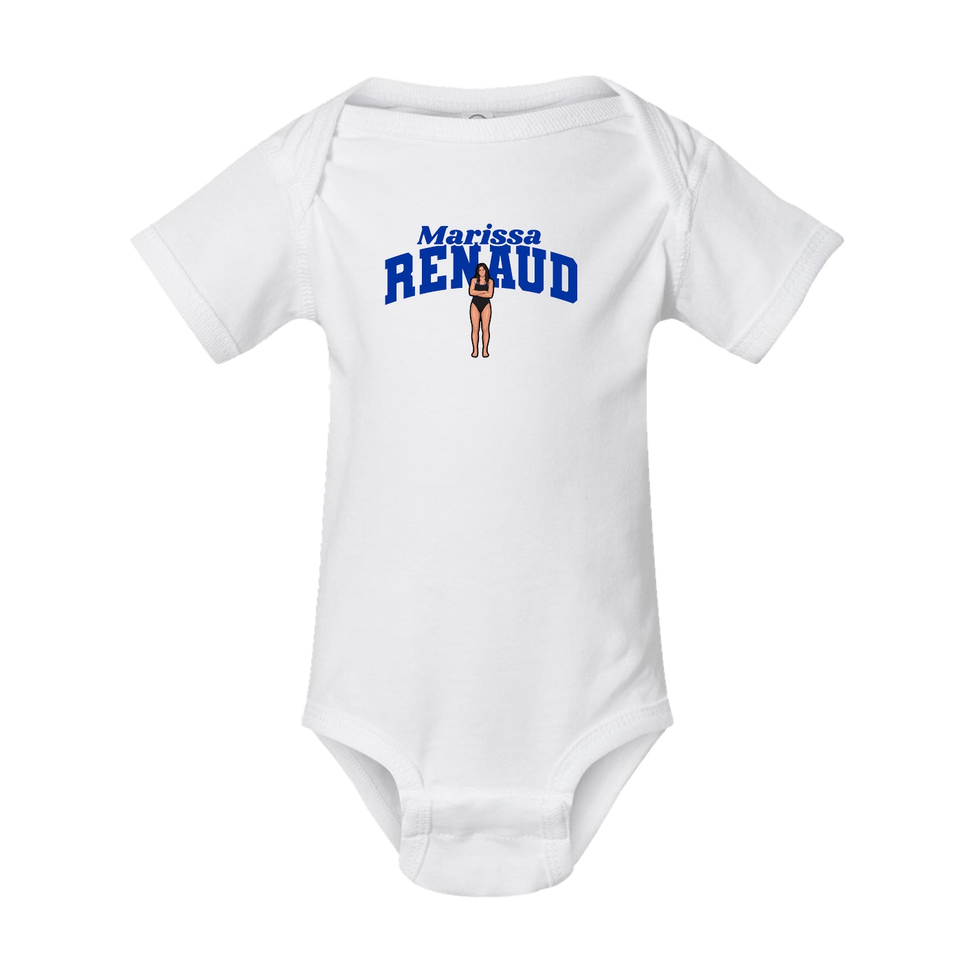 Baby Onesie — Signature Arch in White