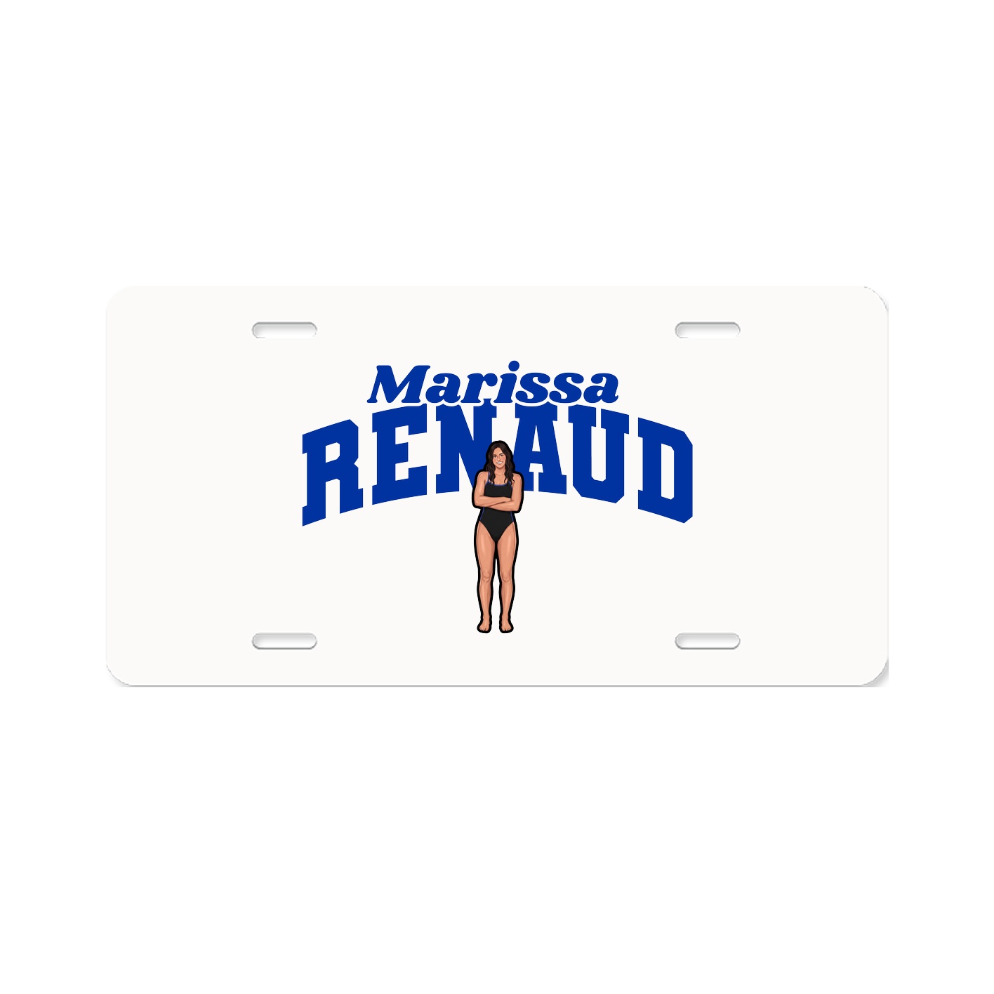 License Plate — Signature Arch in Classic
