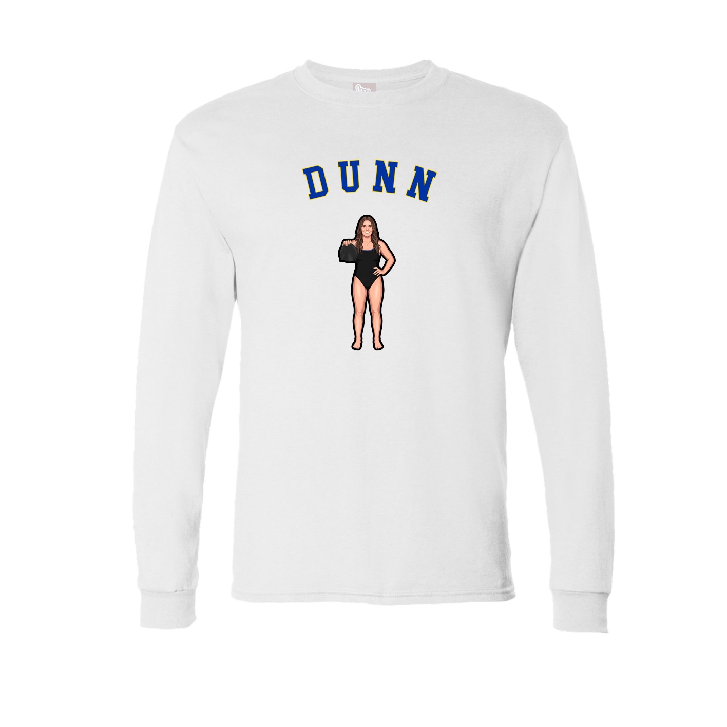 Long Sleeve Tee — Shirsey Arch in White
