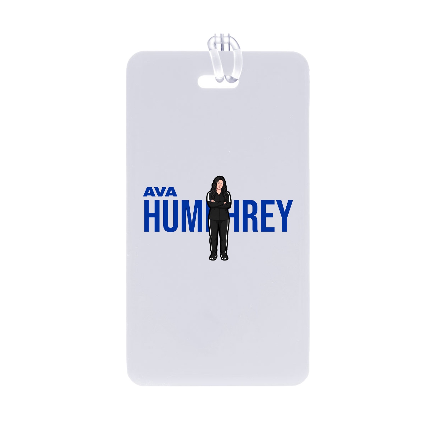 Bag Tag — Player Name in Classic